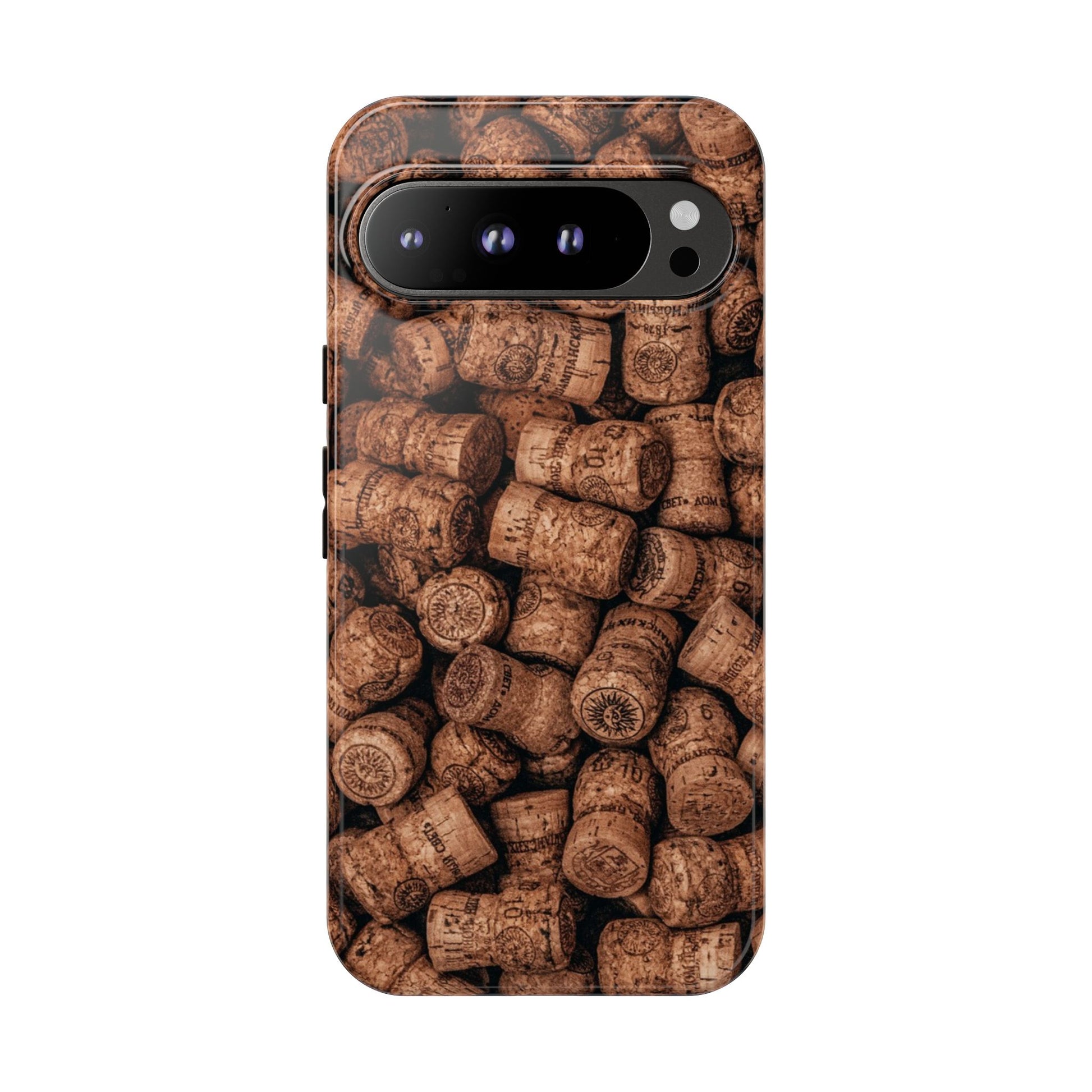 Cork Pattern Phone Case - Eco-Friendly, Vintage Style, Rustic Gifts for Wine Lovers, Housewarming, Birthday, Unique Gift - FORMO