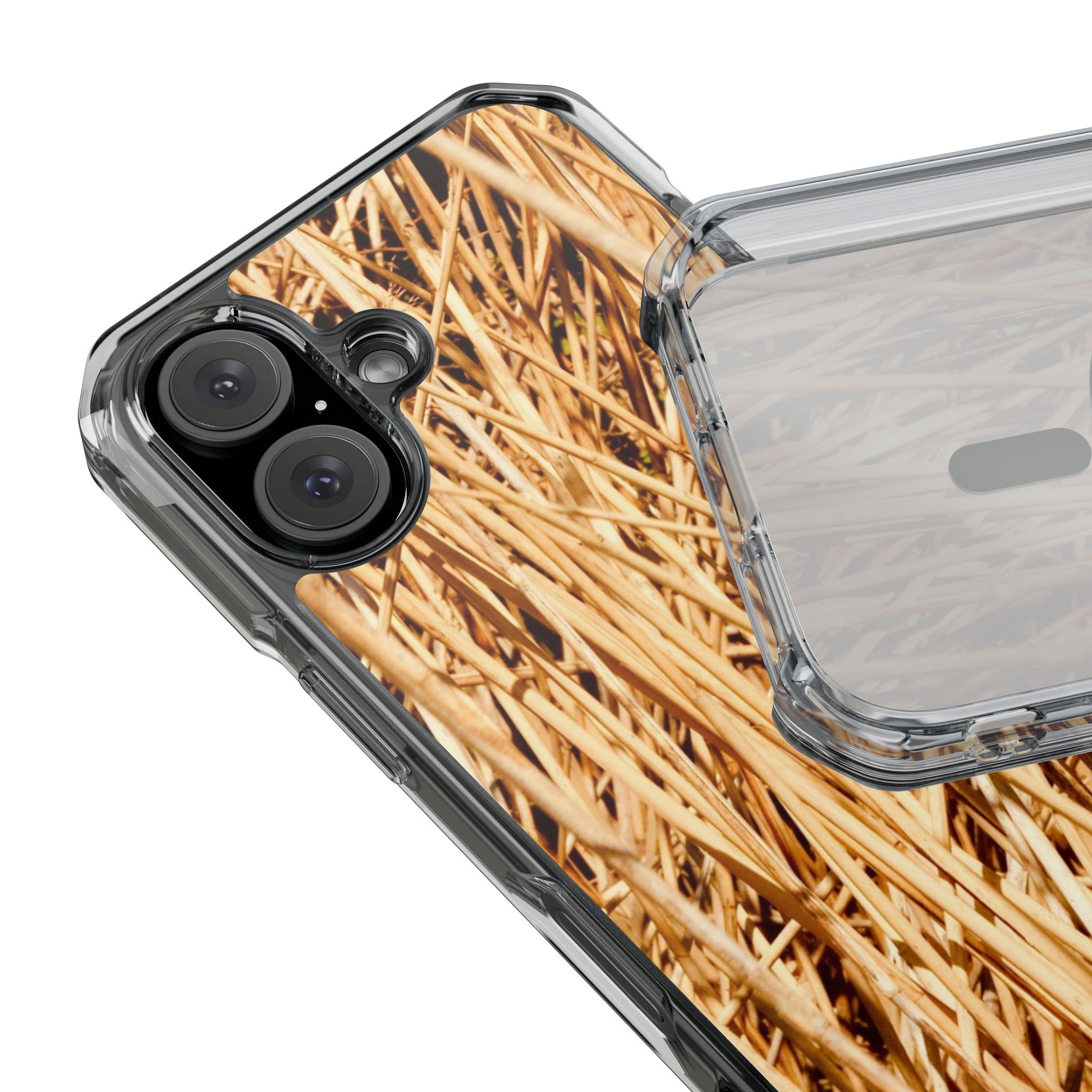 Magnetic Clear Impact Phone Cases for Nature Lovers, Durable Phone Cover, Unique Gift, Eco-Friendly Case, Seasonal Style - FORMO