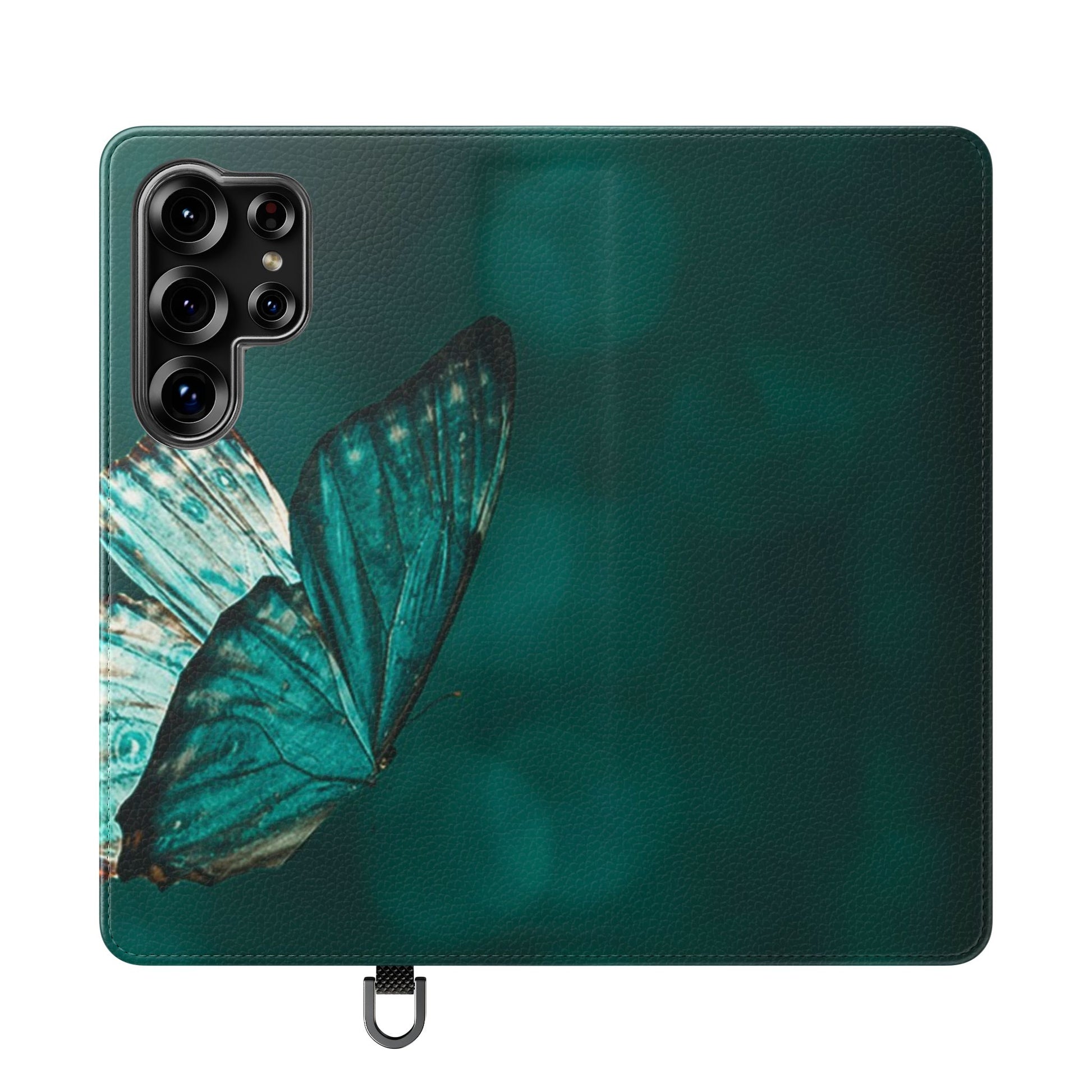 Butterfly Flip Case - Elegant Phone Wallet Cover, Nature Lovers, Gift for Her, Sustainable Fashion, Personalized Mobile Accessory - FORMO