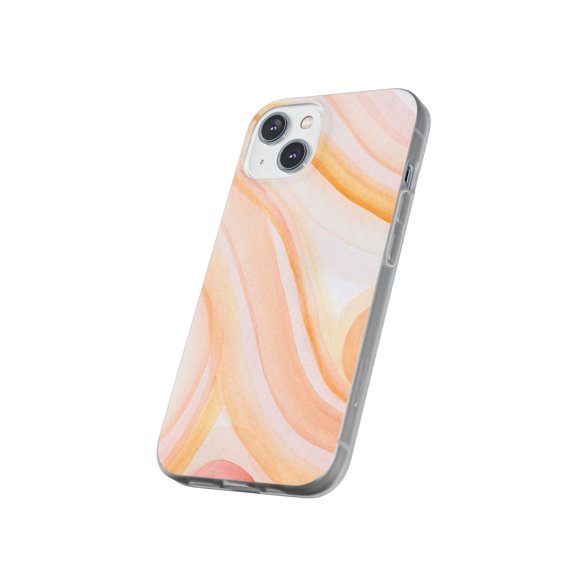 Aesthetic Phone Case, Soft Pastel Flexible Cover, Trendy Mobile Accessories, Gift for Her, Cute Phone Protection - FORMO