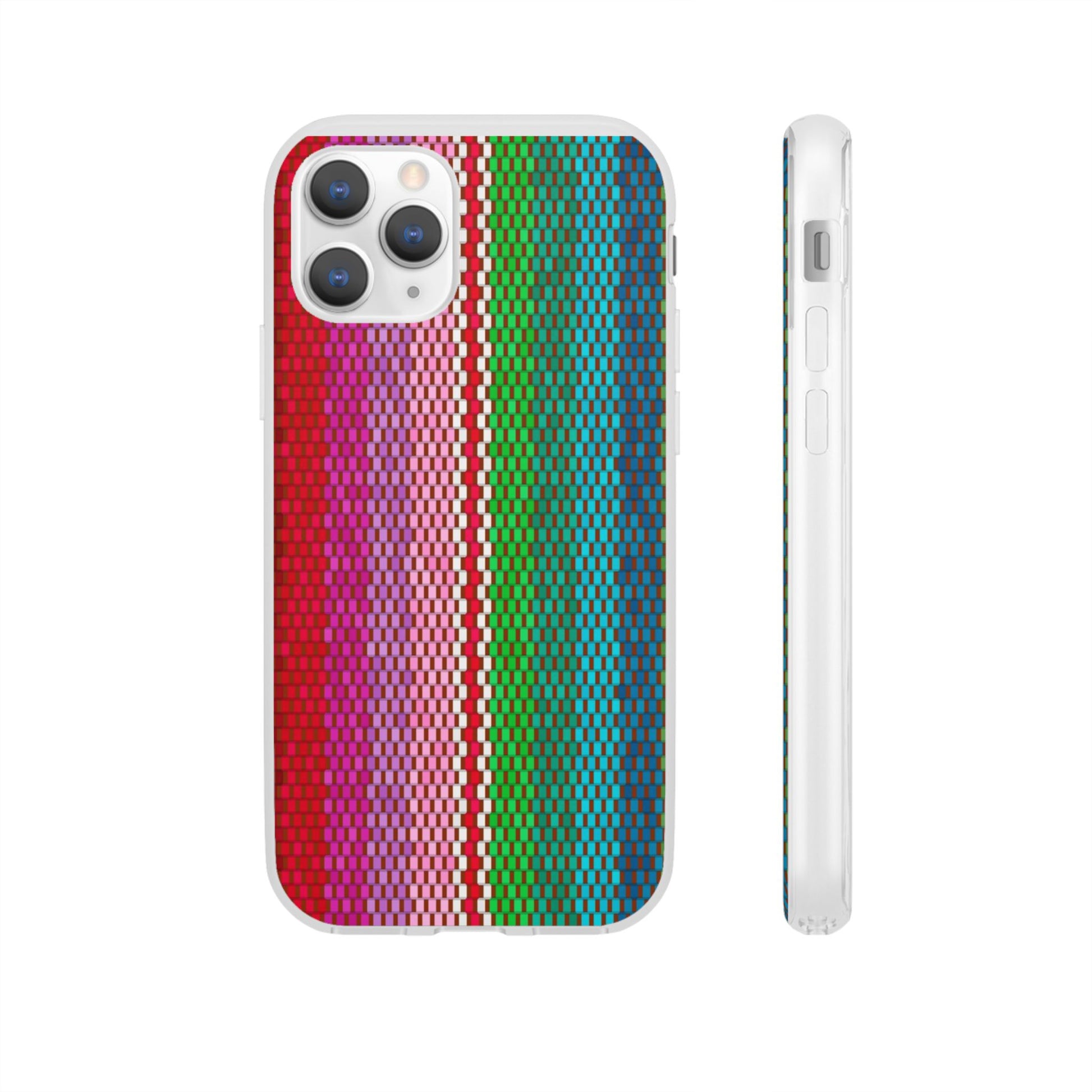 Colorful Striped Flexi Phone Case (iPhone & Samsung Compatible) - FORMO