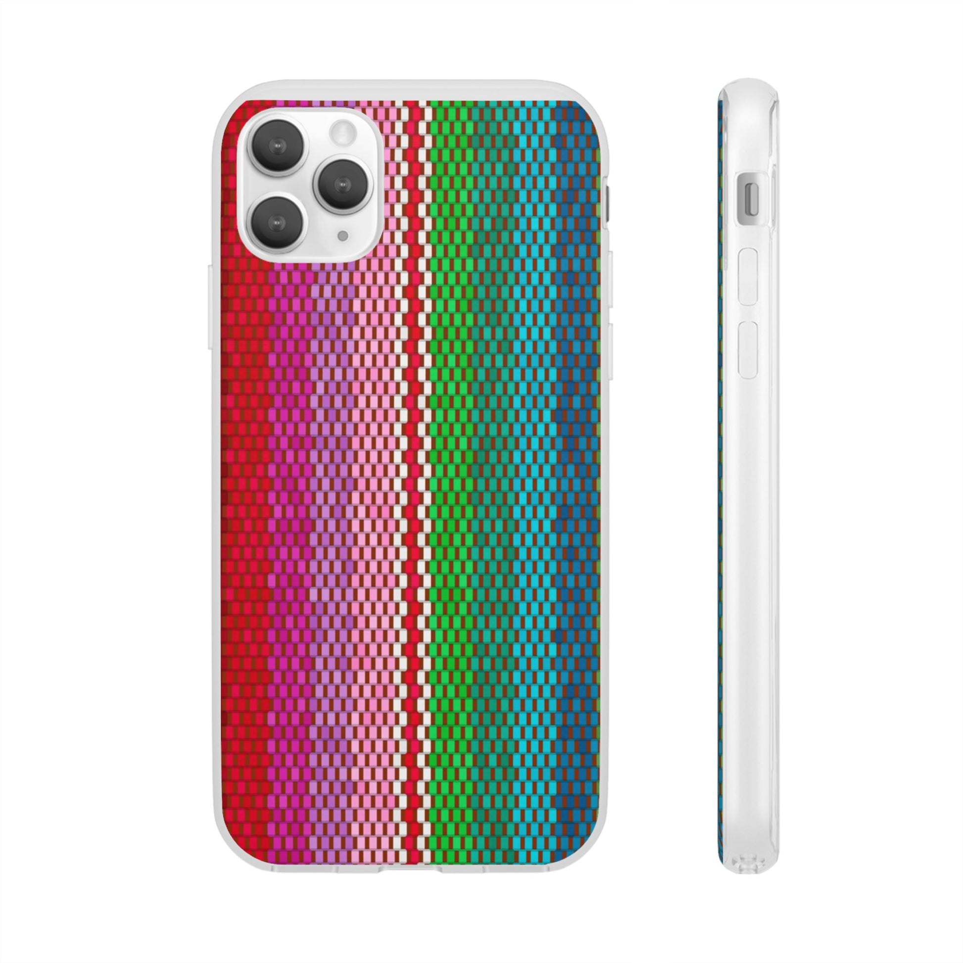 Colorful Striped Flexi Phone Case (iPhone & Samsung Compatible) - FORMO