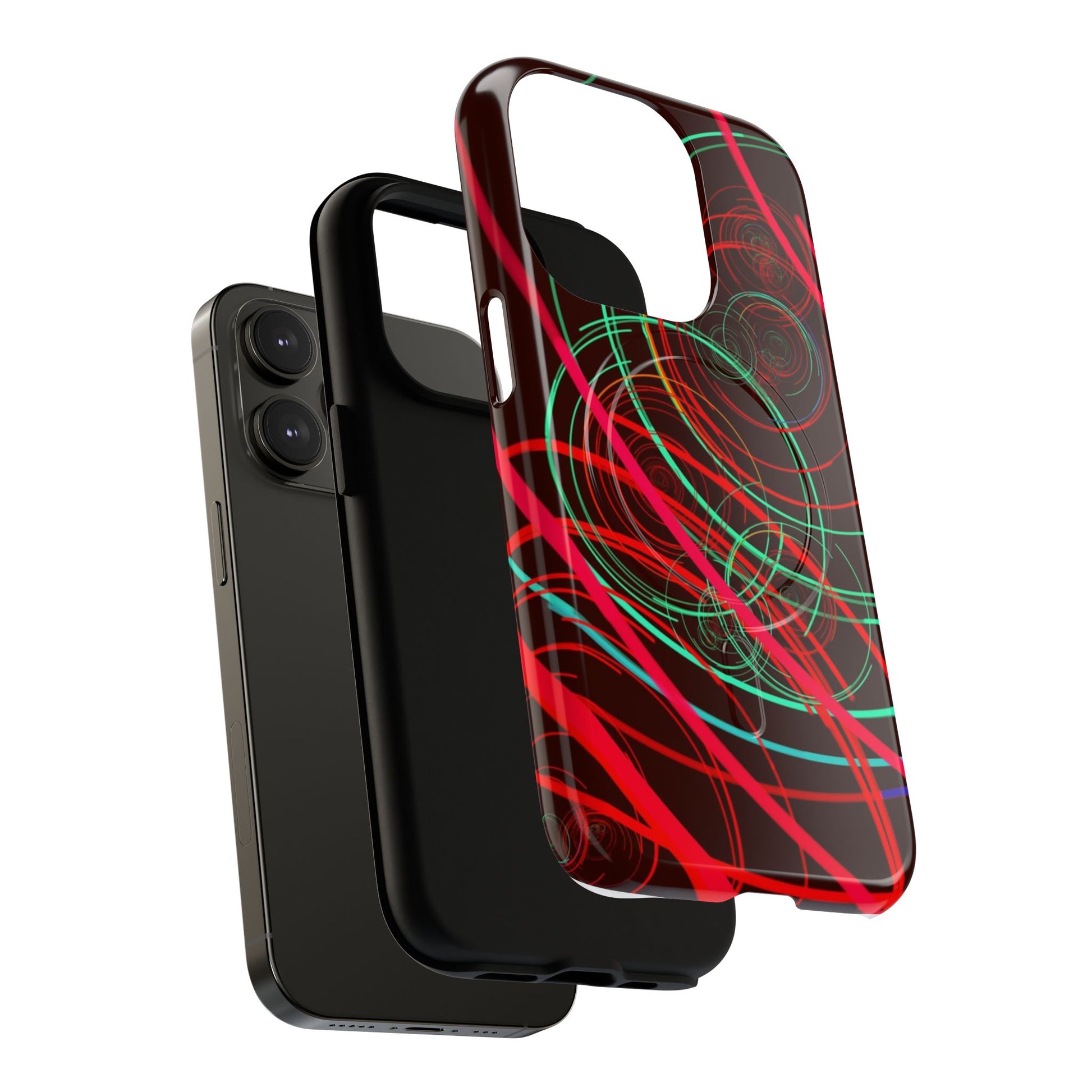Vibrant Spiral Magnetic Phone Case (iPhone & Samsung Compatible) - FORMO