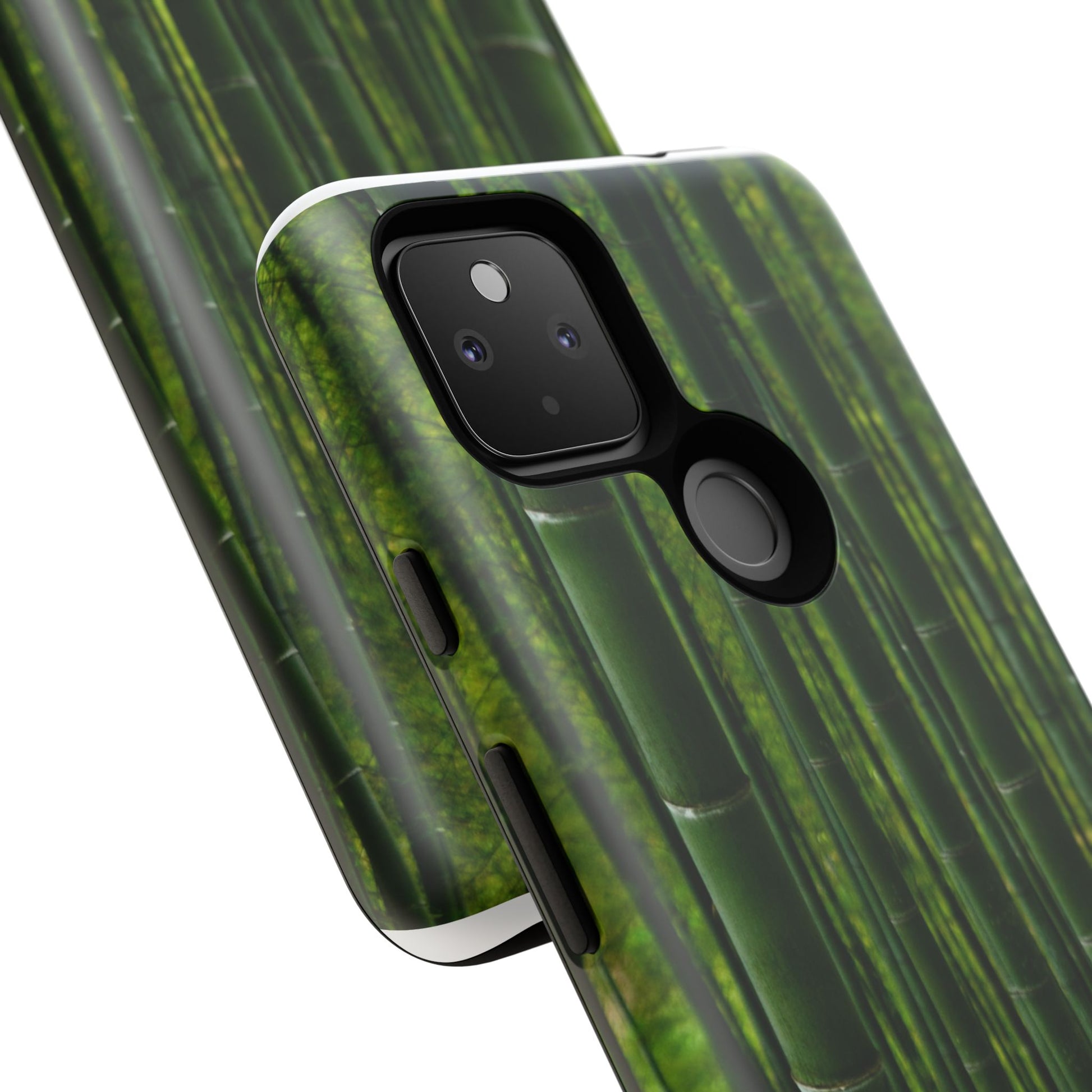 Bamboo Phone Case - Tough Cases, Nature Lover Gift, Eco-Friendly Phone Accessory, Greenery Design, Unique Smartphone Cover - FORMO