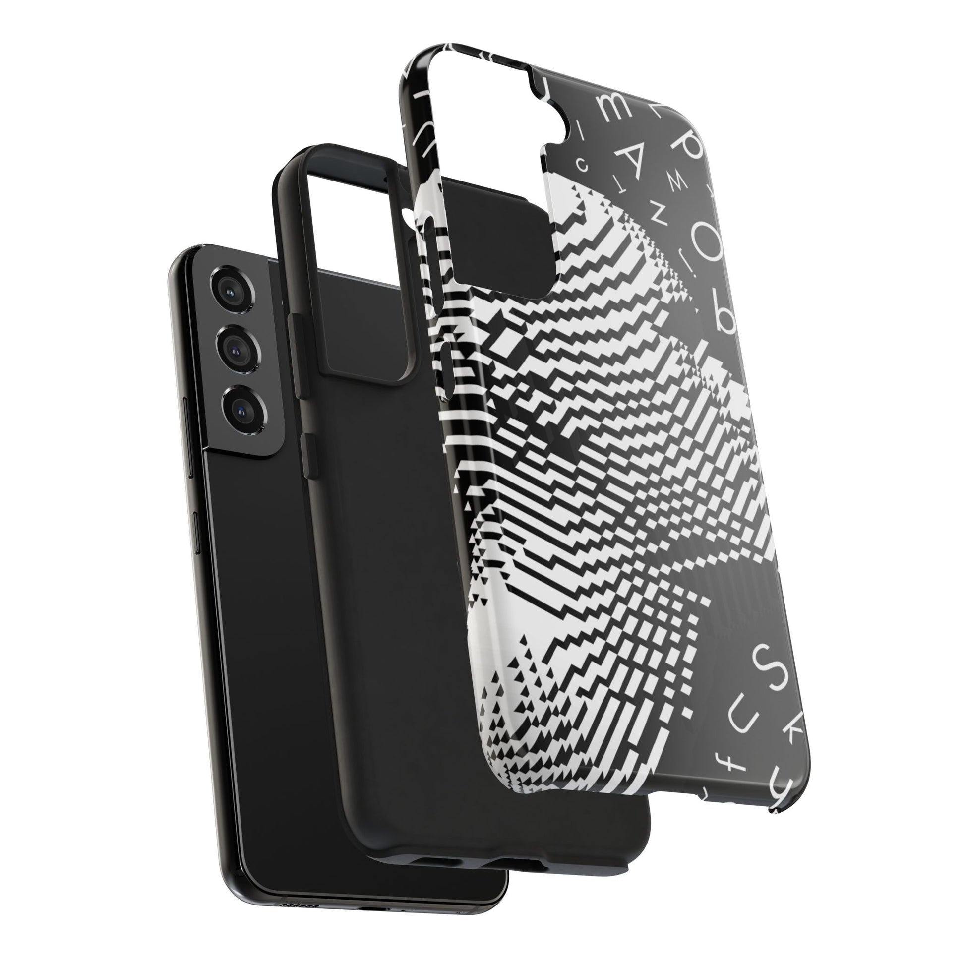 Mono Matrix Tough Phone Case (iPhone & Samsung Compatible) - FORMO