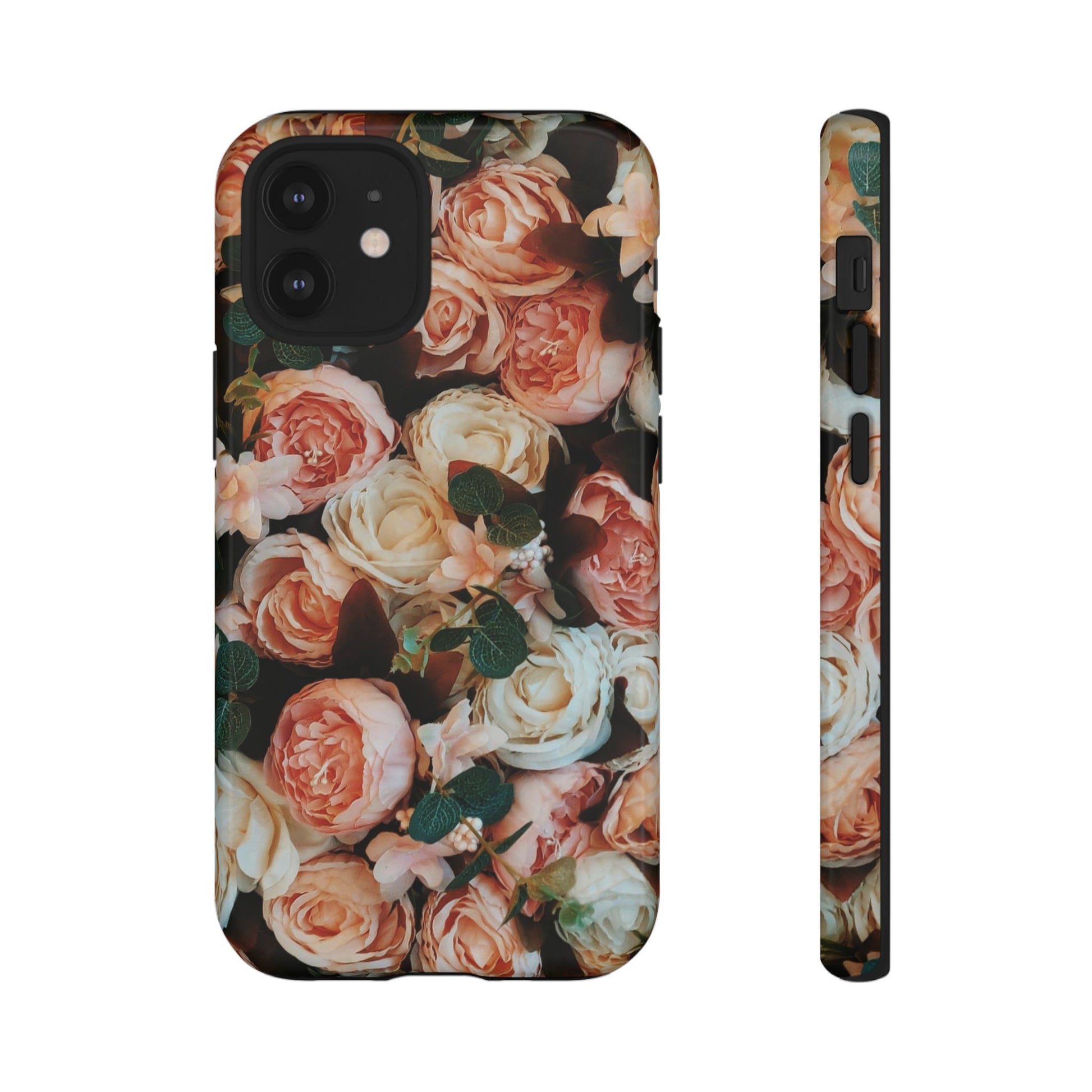 Floral Phone Case - Tough Cases, Rose Design, Floral Protection, Gift for Her, Cute Mobile Cover, Eco-Friendly Case - FORMO