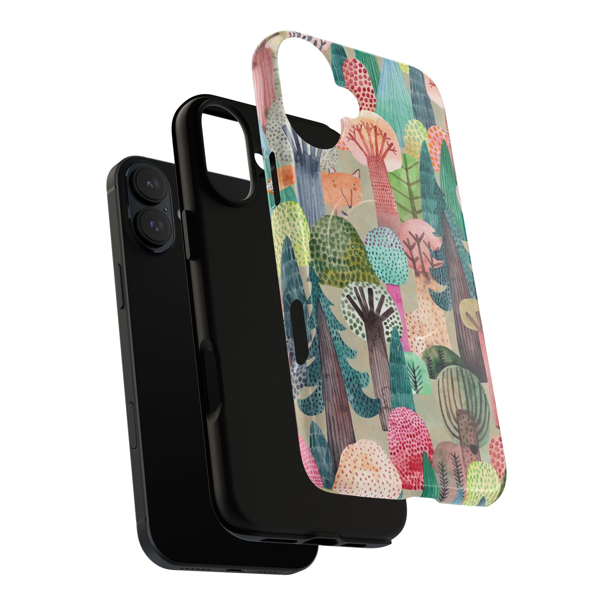 Whimsical Forest Tough Magnetic Phone Case (iPhone Compatible) - FORMO