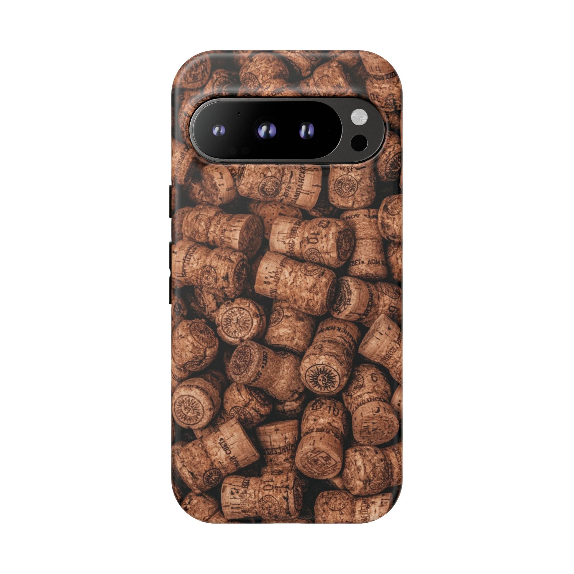 Cork Pattern Phone Case - Eco-Friendly, Vintage Style, Rustic Gifts for Wine Lovers, Housewarming, Birthday, Unique Gift - FORMO
