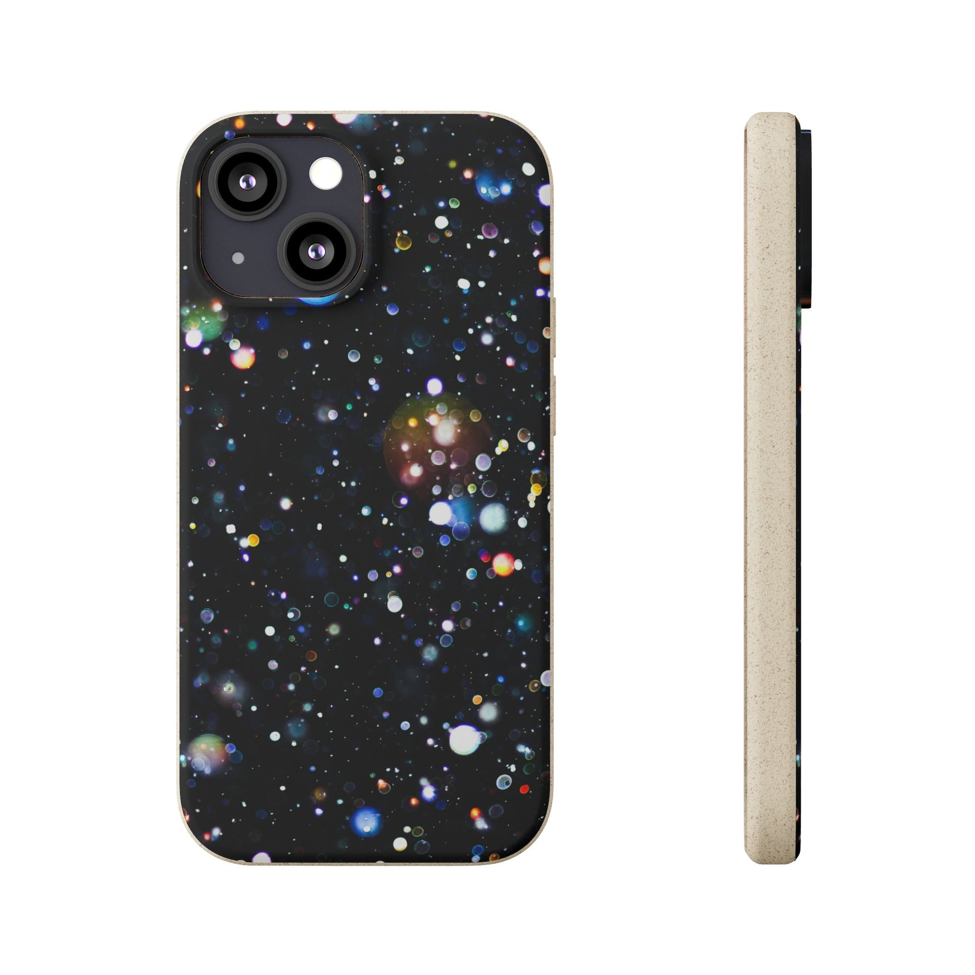 Eco-Friendly Phone Cases, Galaxy Print Biodegradable Cases, Sustainable Phone Accessories, Green Gifts for Her, Space Lover Gift - FORMO