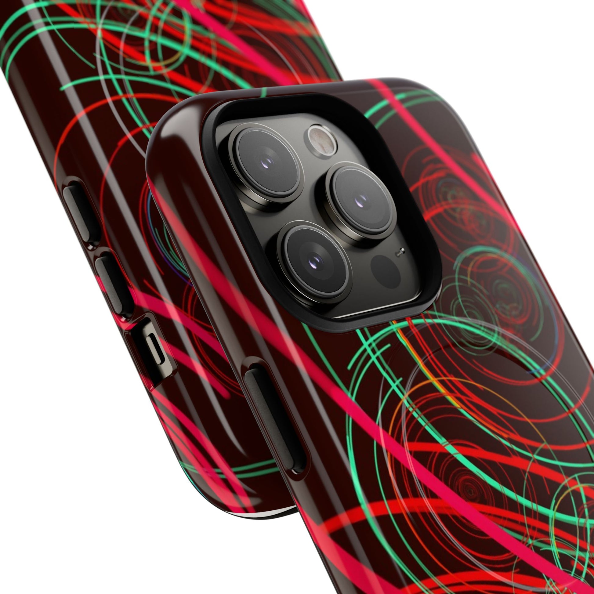 Vibrant Spiral Magnetic Phone Case (iPhone & Samsung Compatible) - FORMO