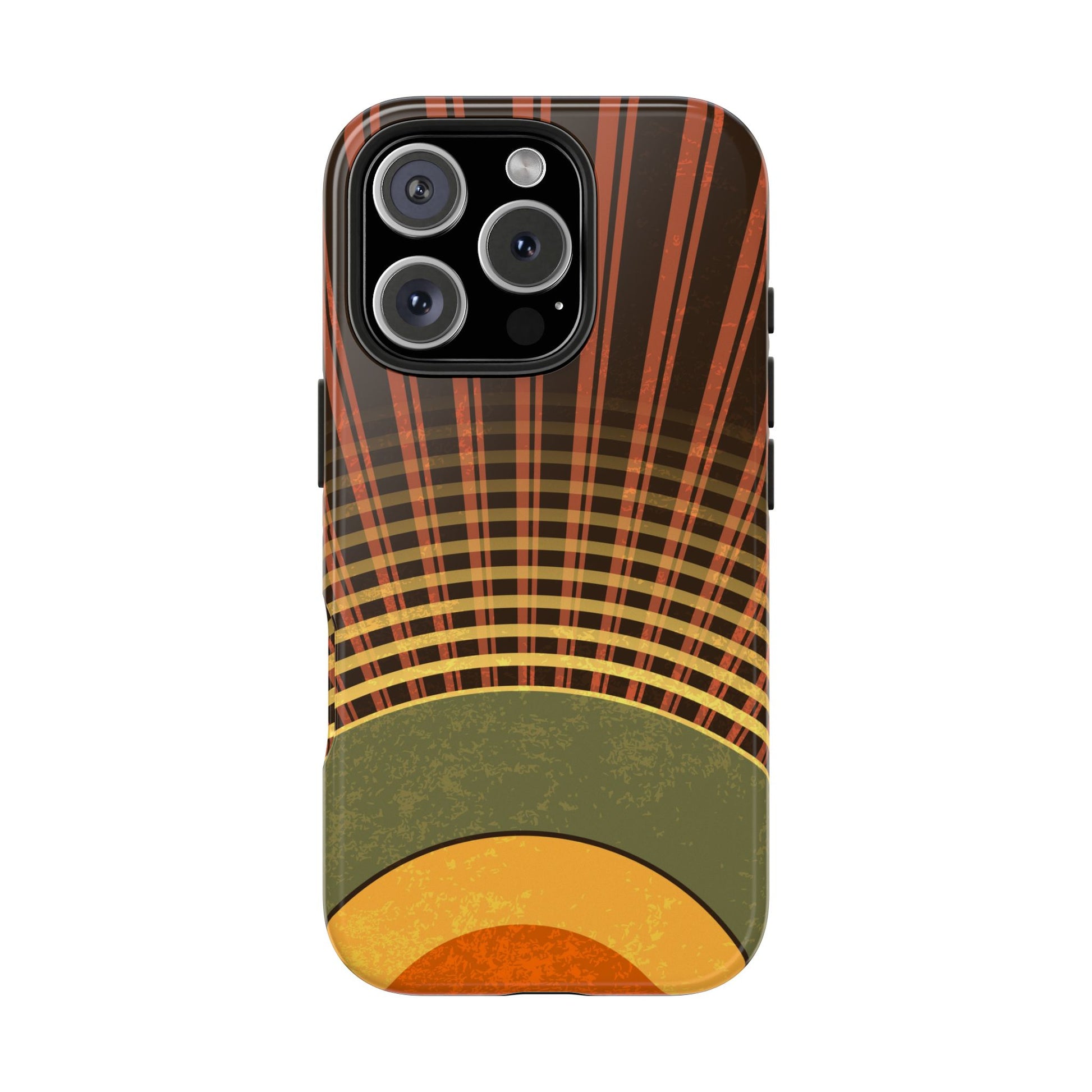 Retro Sunrise Tough Phone Case (iPhone & Samsung Compatible) - FORMO