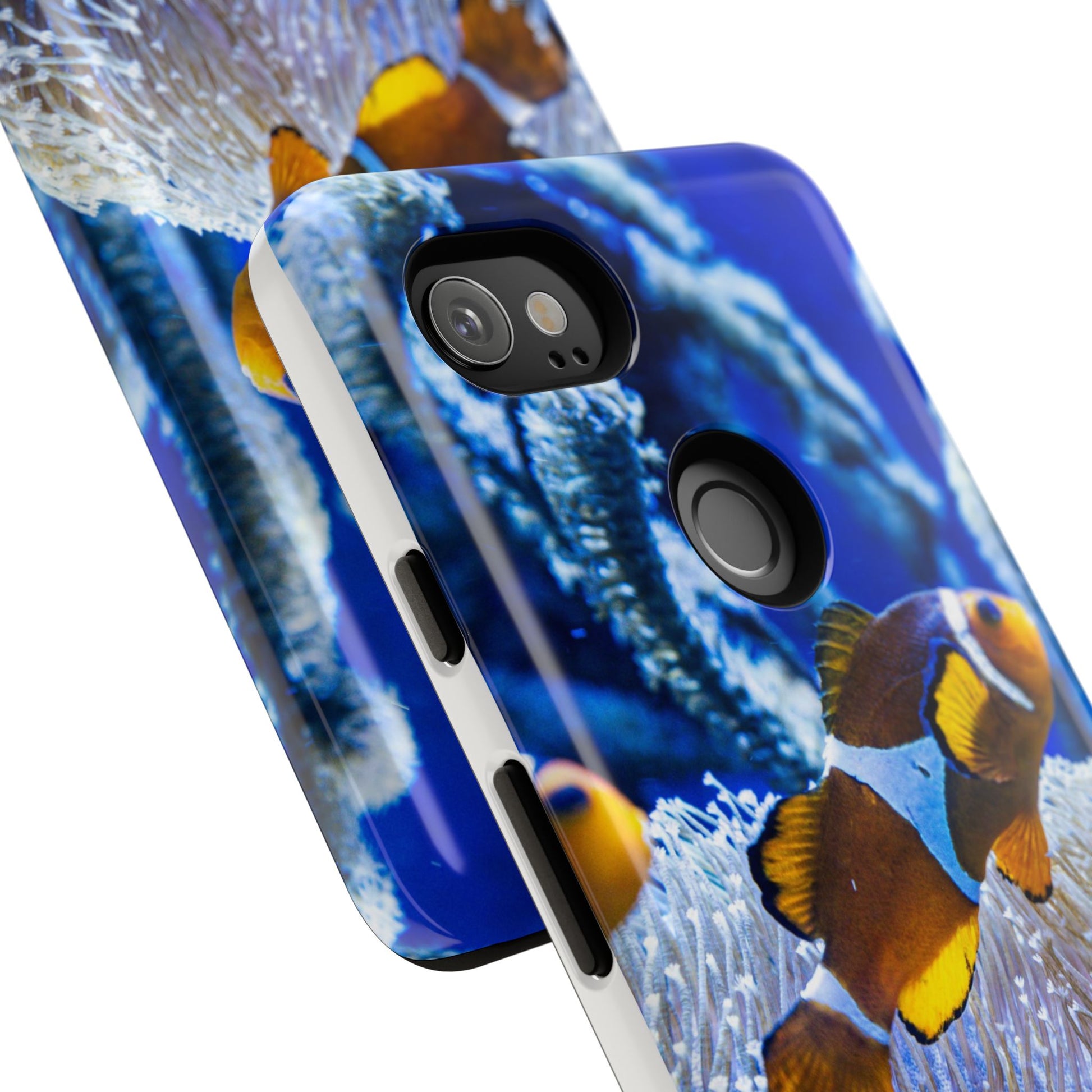 Colorful Marine Life Phone Case, Fish Case, Ocean Lover Gift, Underwater Art, Unique Phone Cover, Tough Phone Protector - FORMO