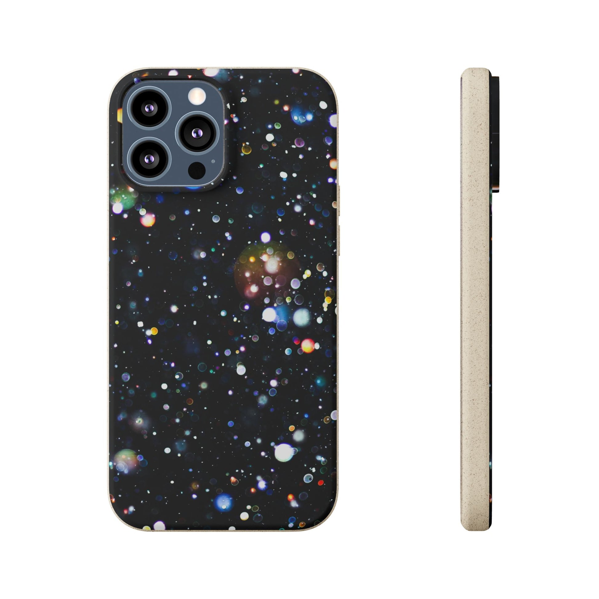 Eco-Friendly Phone Cases, Galaxy Print Biodegradable Cases, Sustainable Phone Accessories, Green Gifts for Her, Space Lover Gift - FORMO