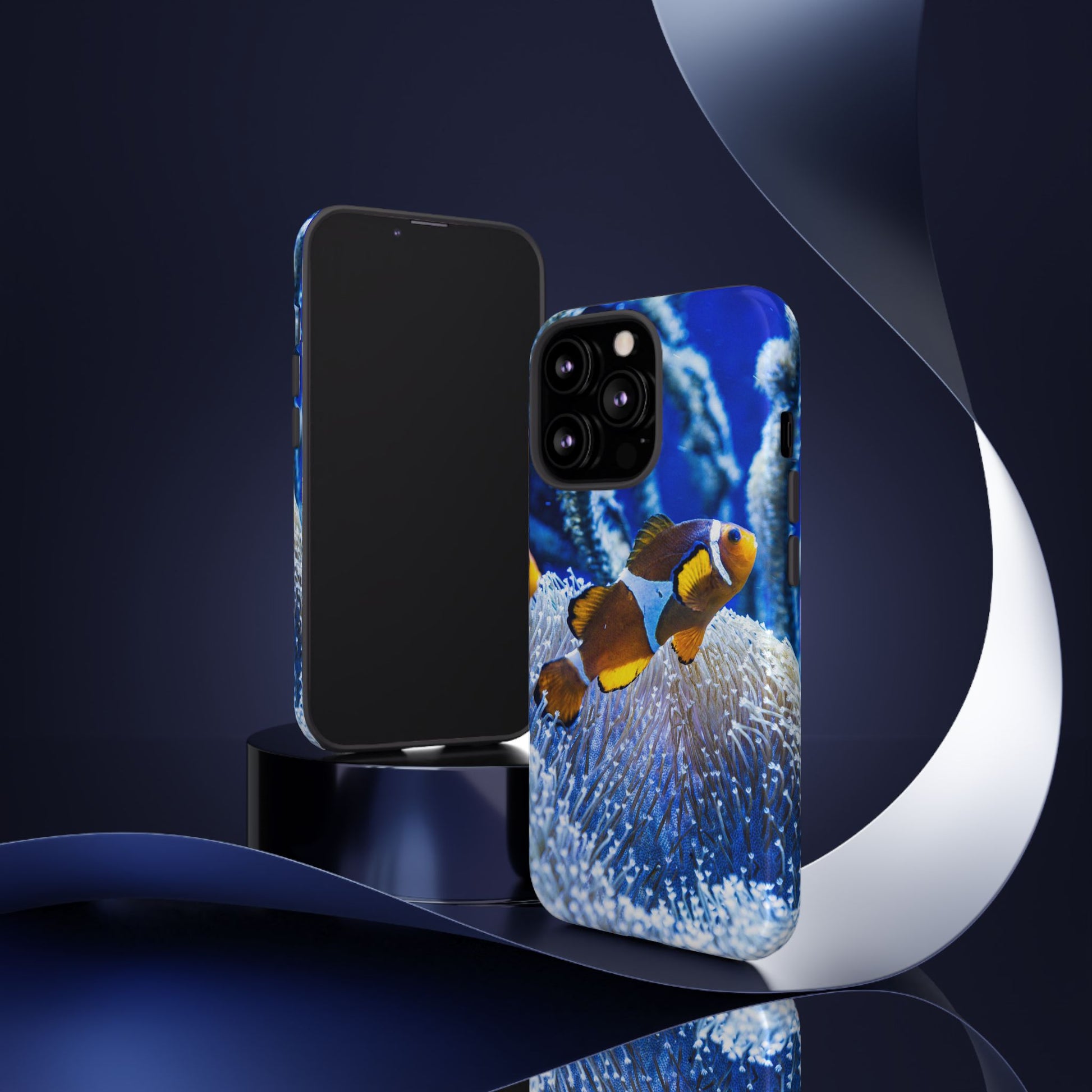 Colorful Marine Life Phone Case, Fish Case, Ocean Lover Gift, Underwater Art, Unique Phone Cover, Tough Phone Protector - FORMO