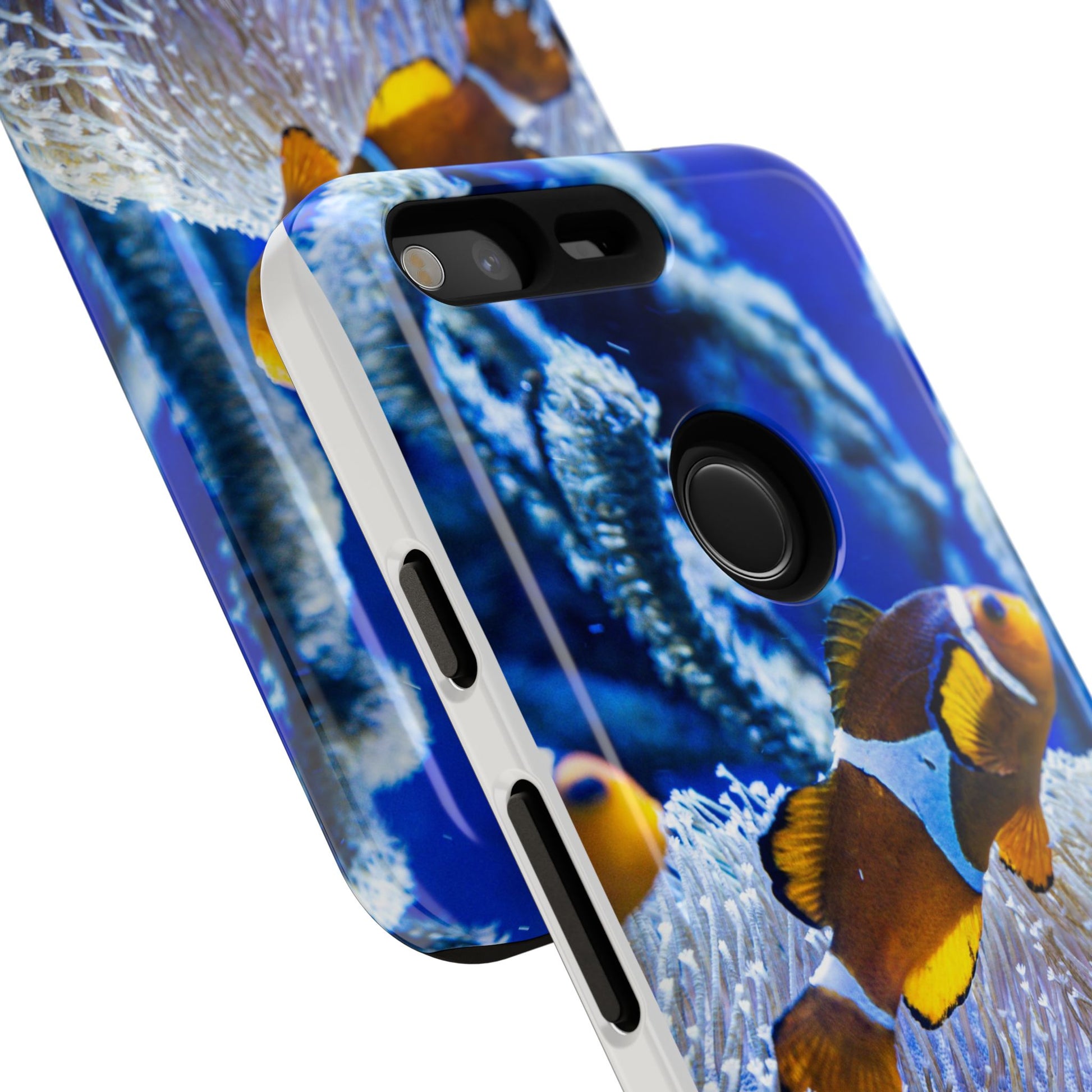 Colorful Marine Life Phone Case, Fish Case, Ocean Lover Gift, Underwater Art, Unique Phone Cover, Tough Phone Protector - FORMO
