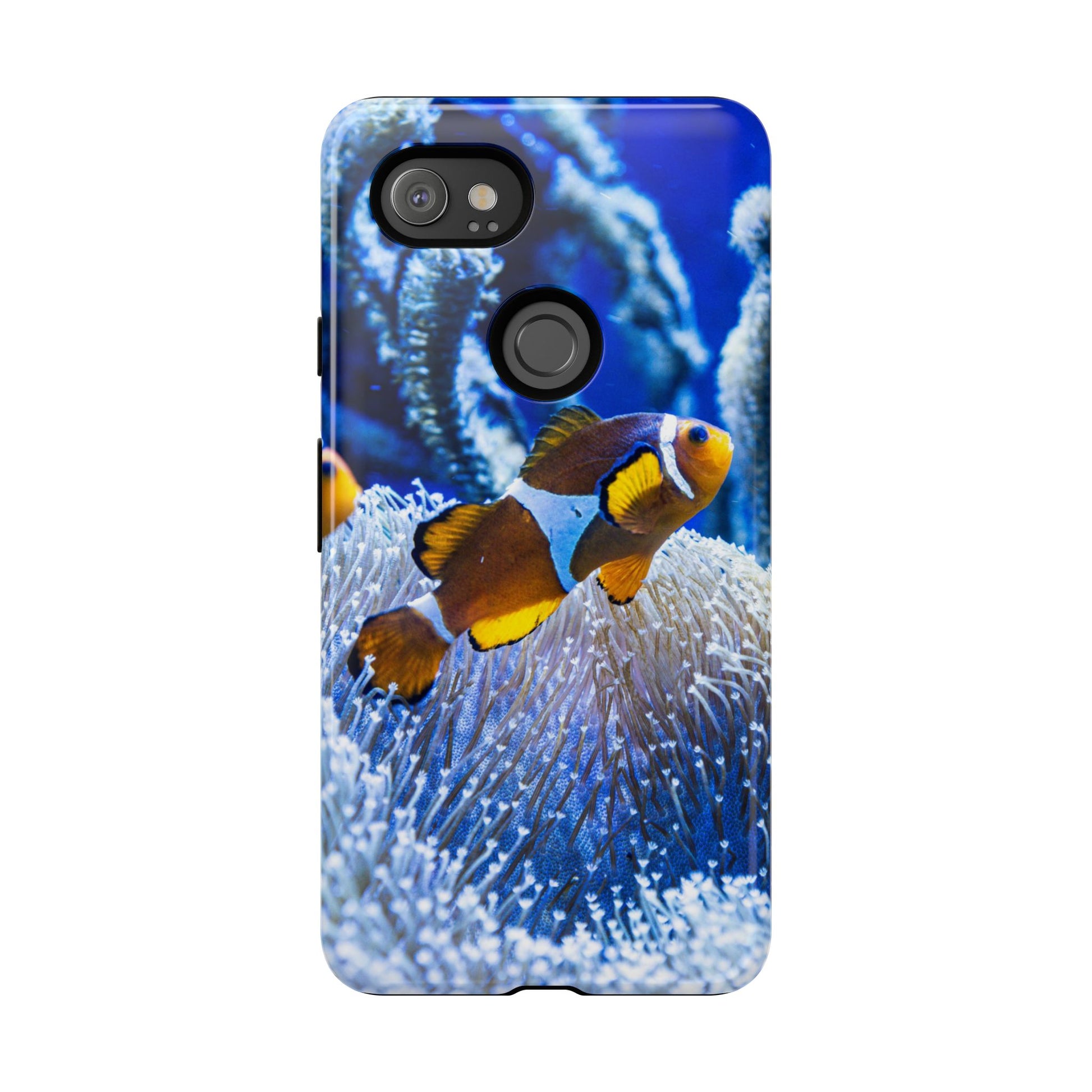Colorful Marine Life Phone Case, Fish Case, Ocean Lover Gift, Underwater Art, Unique Phone Cover, Tough Phone Protector - FORMO