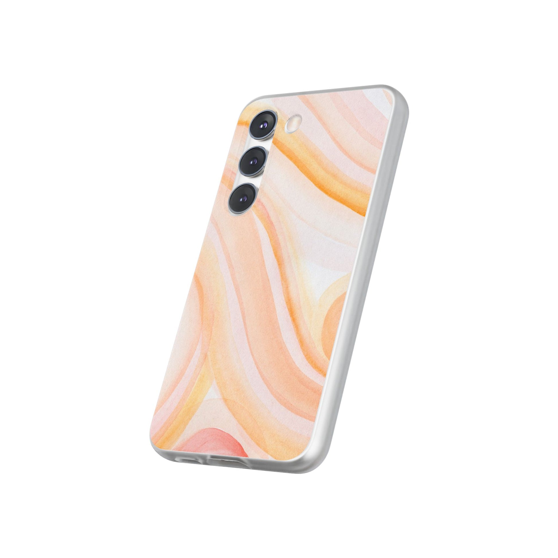 Aesthetic Phone Case, Soft Pastel Flexible Cover, Trendy Mobile Accessories, Gift for Her, Cute Phone Protection - FORMO