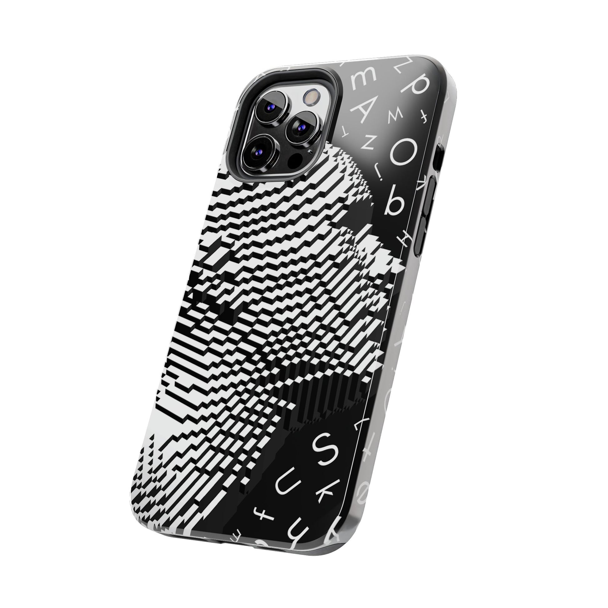 Mono Matrix Tough Phone Case (iPhone & Samsung Compatible) - FORMO