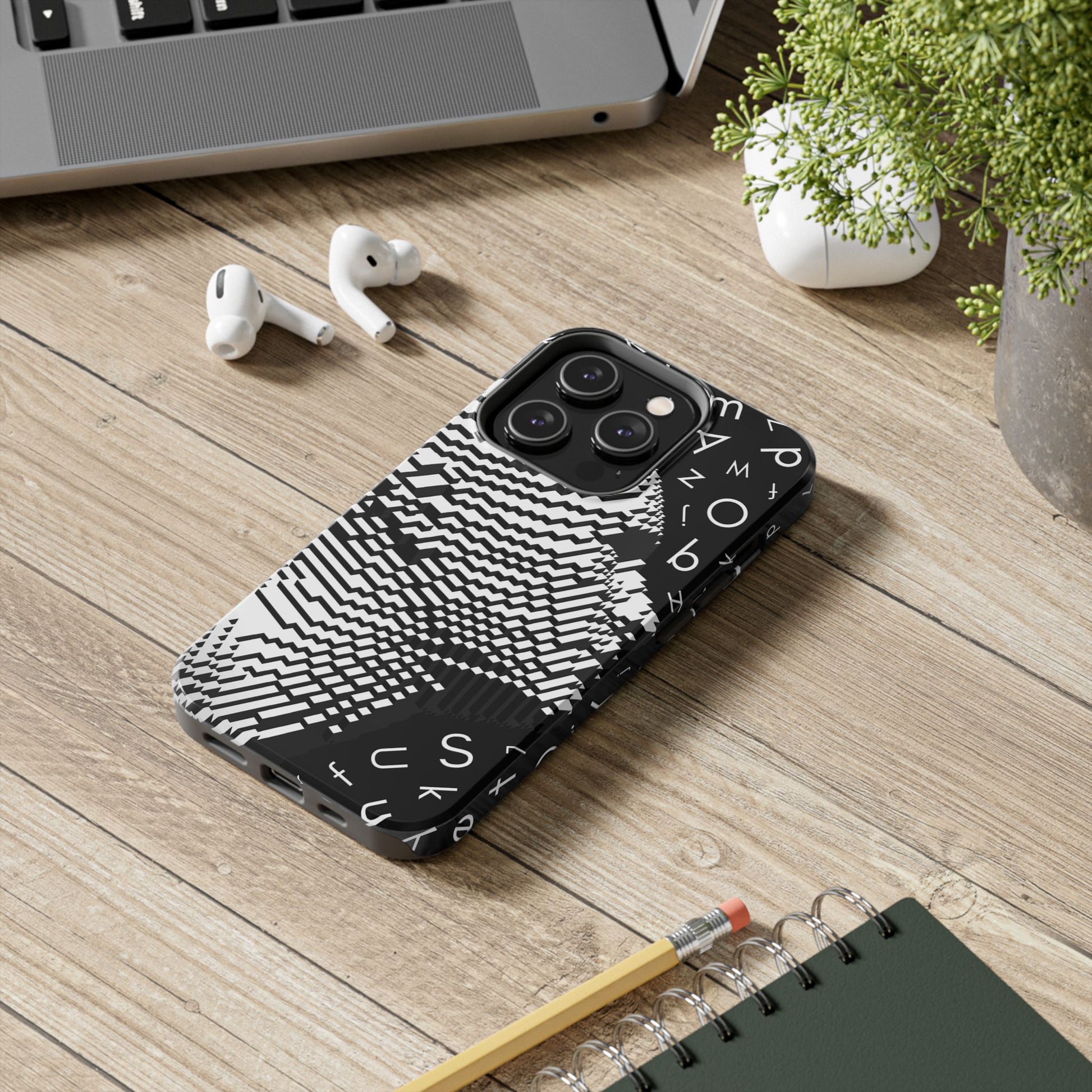 Mono Matrix Tough Phone Case (iPhone & Samsung Compatible) - FORMO