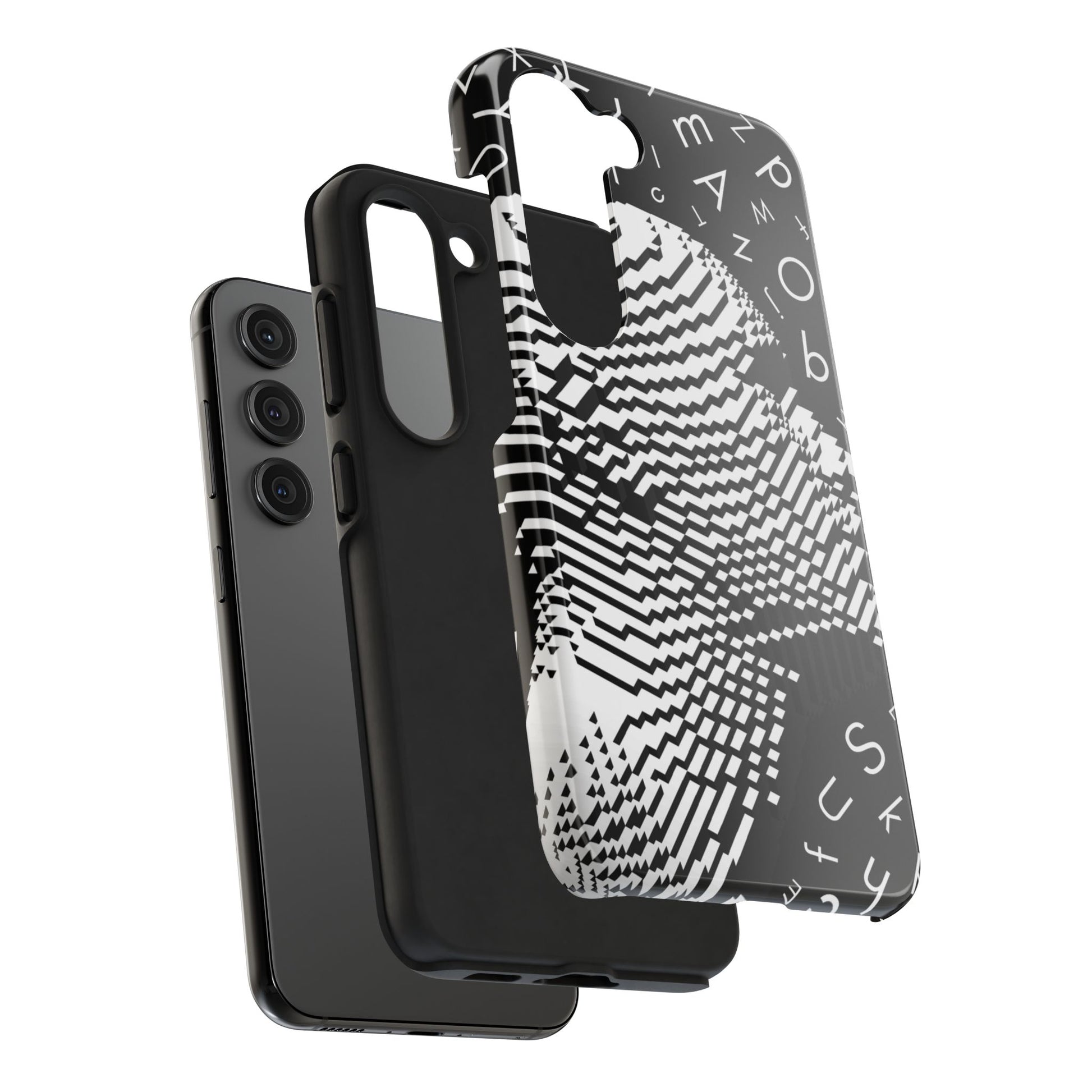 Mono Matrix Tough Phone Case (iPhone & Samsung Compatible) - FORMO