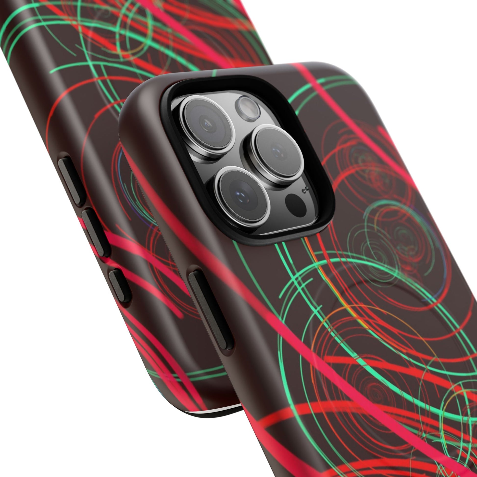 Vibrant Spiral Magnetic Phone Case (iPhone & Samsung Compatible) - FORMO