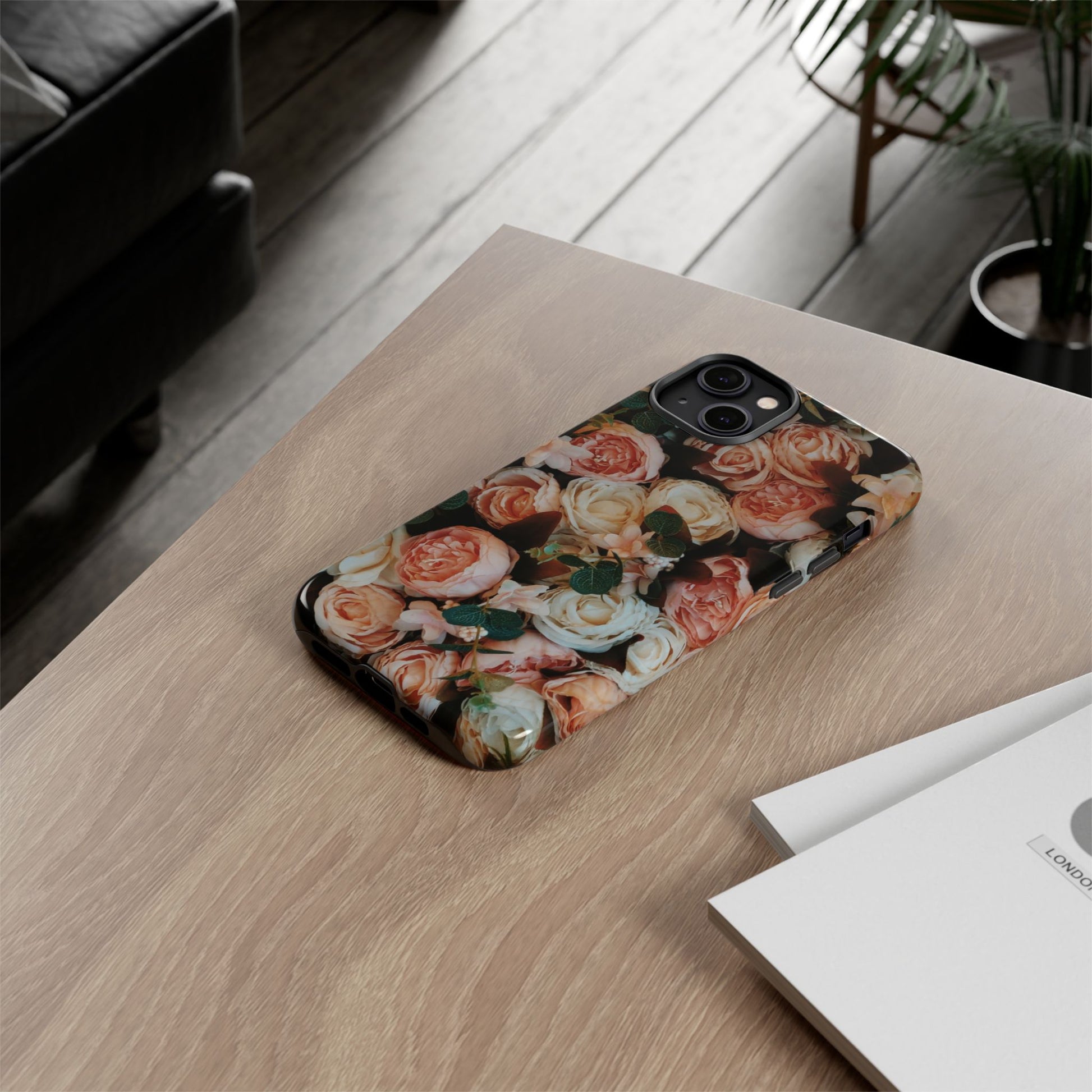 Floral Phone Case - Tough Cases, Rose Design, Floral Protection, Gift for Her, Cute Mobile Cover, Eco-Friendly Case - FORMO