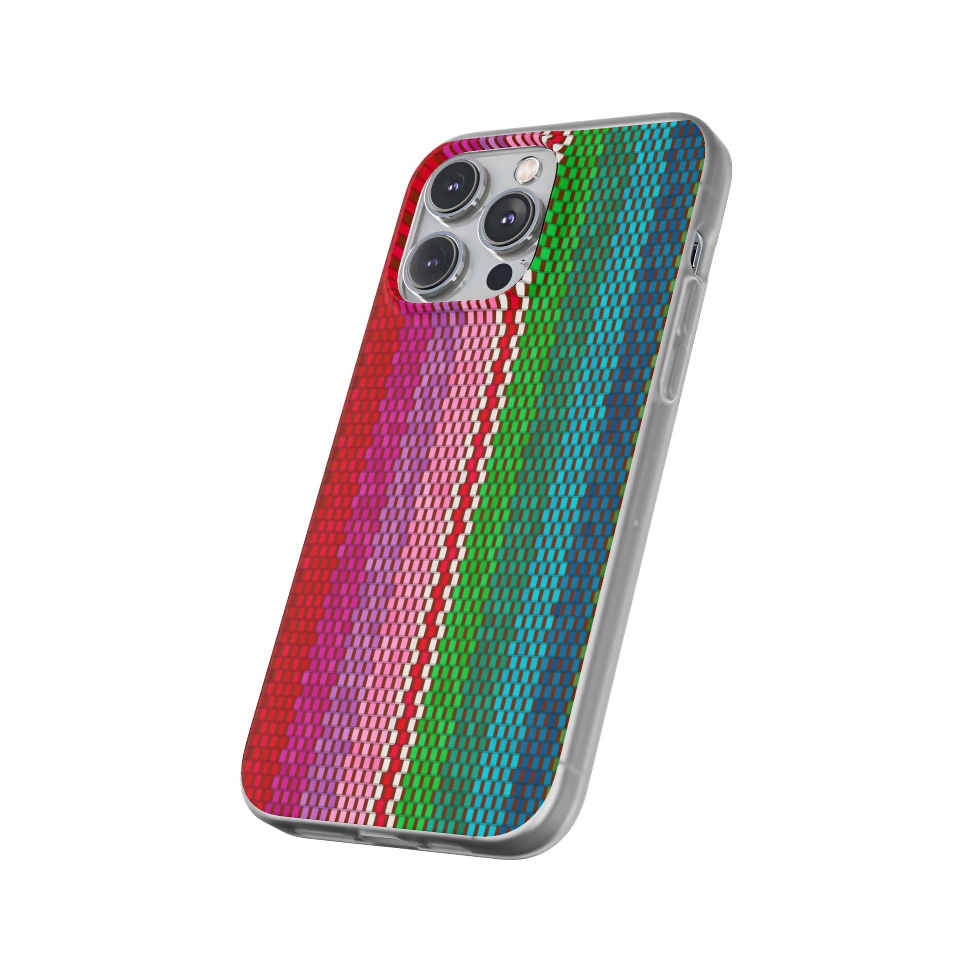Colorful Striped Flexi Phone Case (iPhone & Samsung Compatible) - FORMO