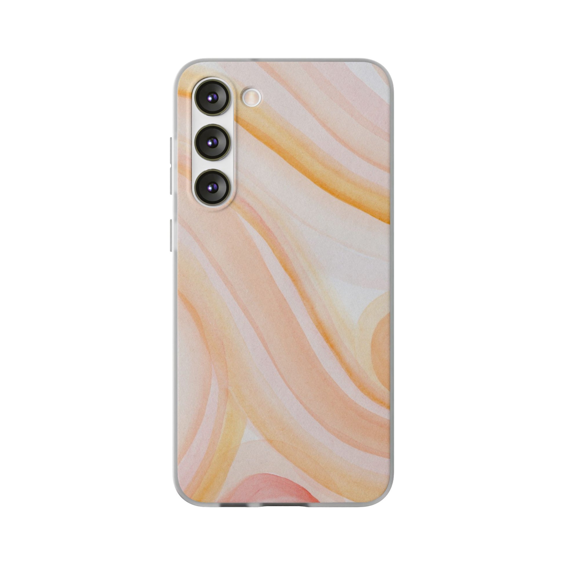 Aesthetic Phone Case, Soft Pastel Flexible Cover, Trendy Mobile Accessories, Gift for Her, Cute Phone Protection - FORMO