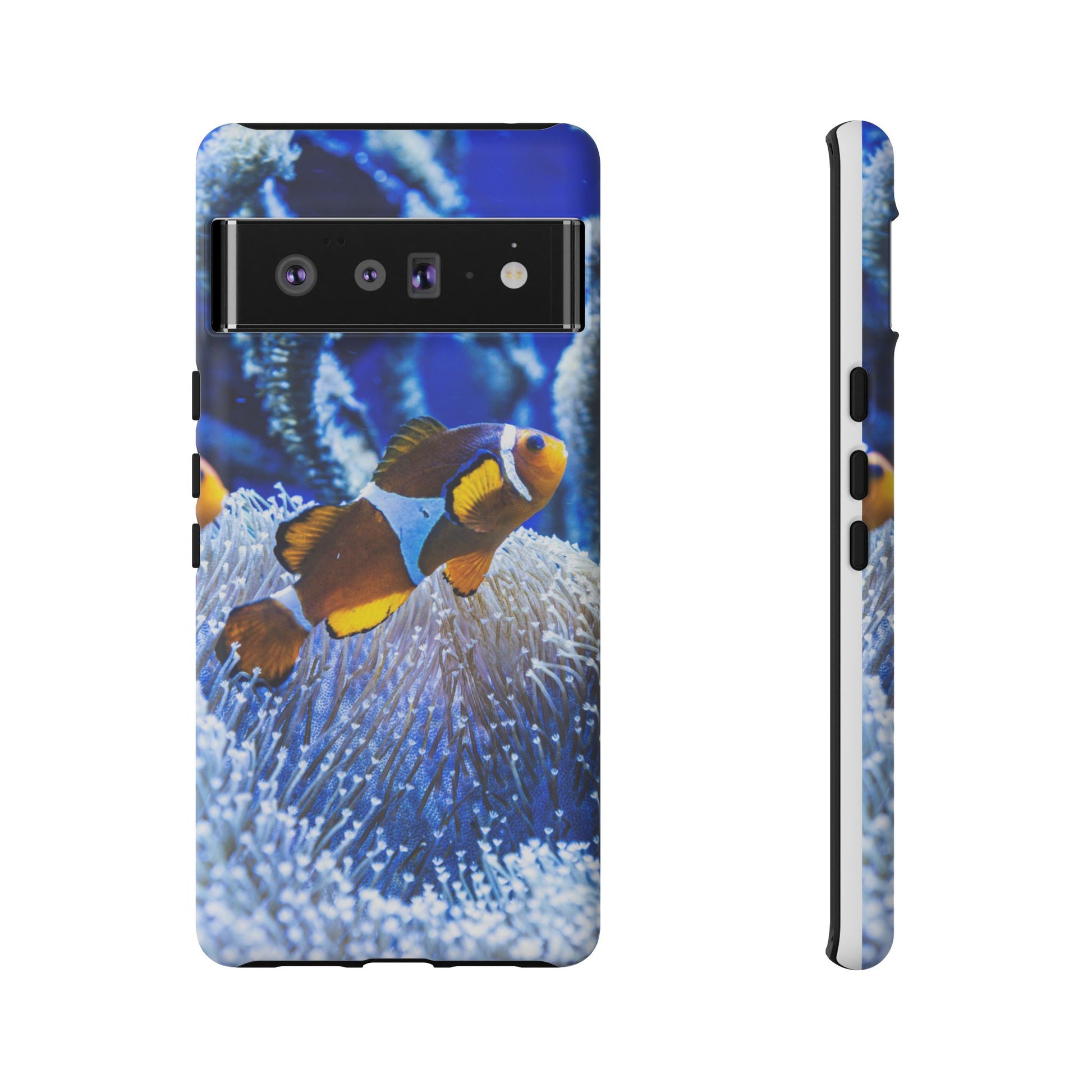 Colorful Marine Life Phone Case, Fish Case, Ocean Lover Gift, Underwater Art, Unique Phone Cover, Tough Phone Protector - FORMO