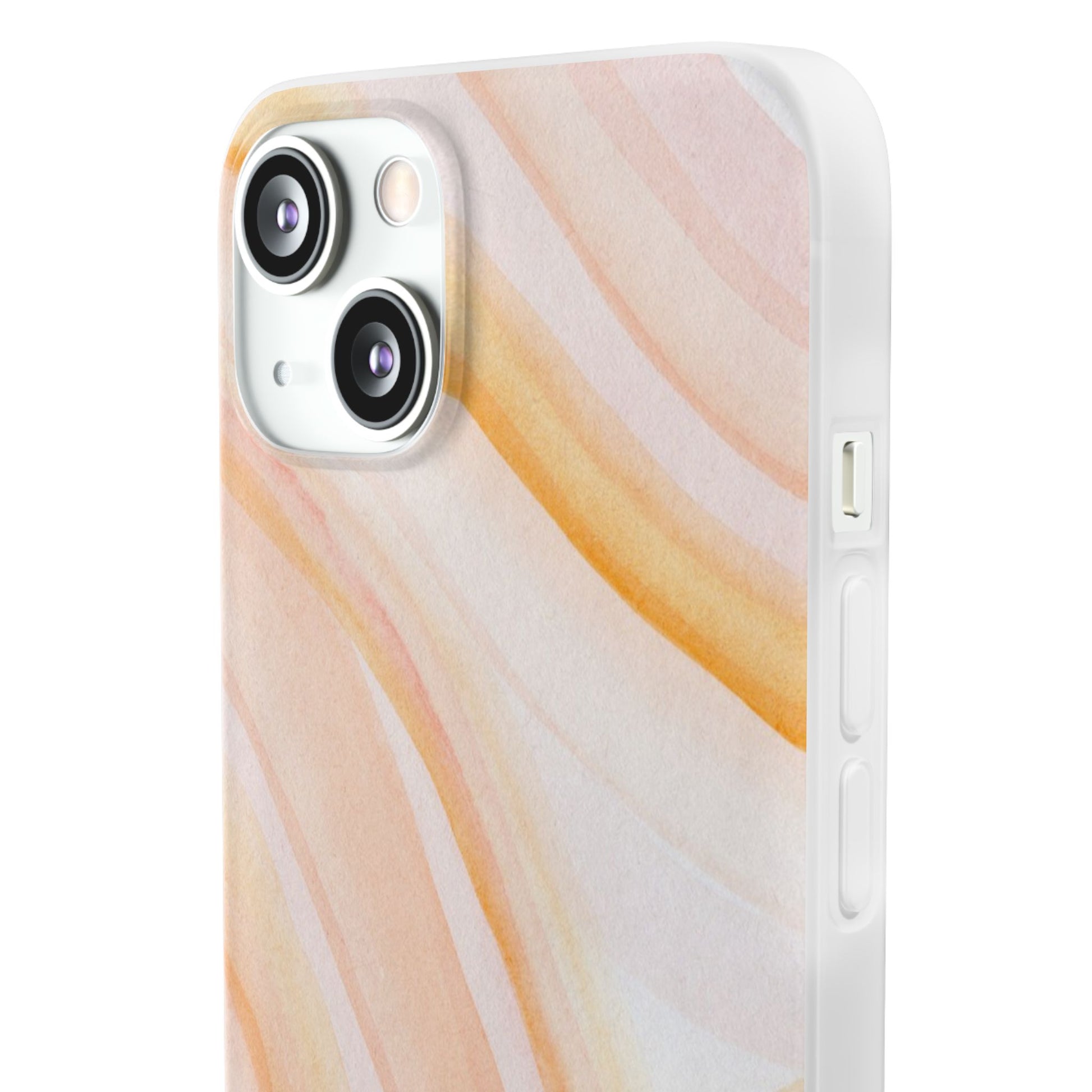 Aesthetic Phone Case, Soft Pastel Flexible Cover, Trendy Mobile Accessories, Gift for Her, Cute Phone Protection - FORMO