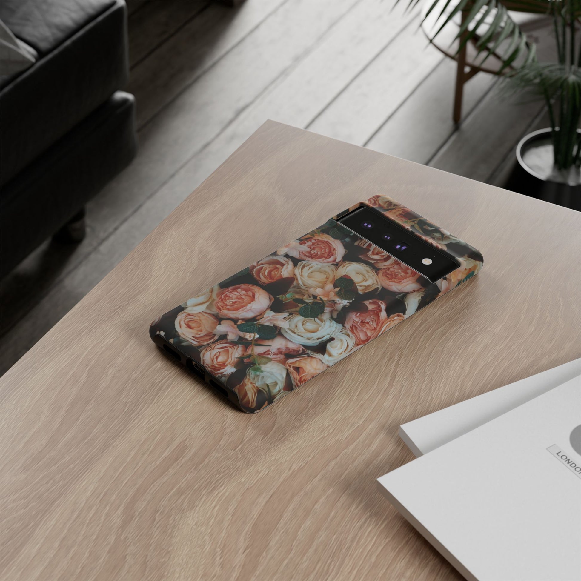 Floral Phone Case - Tough Cases, Rose Design, Floral Protection, Gift for Her, Cute Mobile Cover, Eco-Friendly Case - FORMO