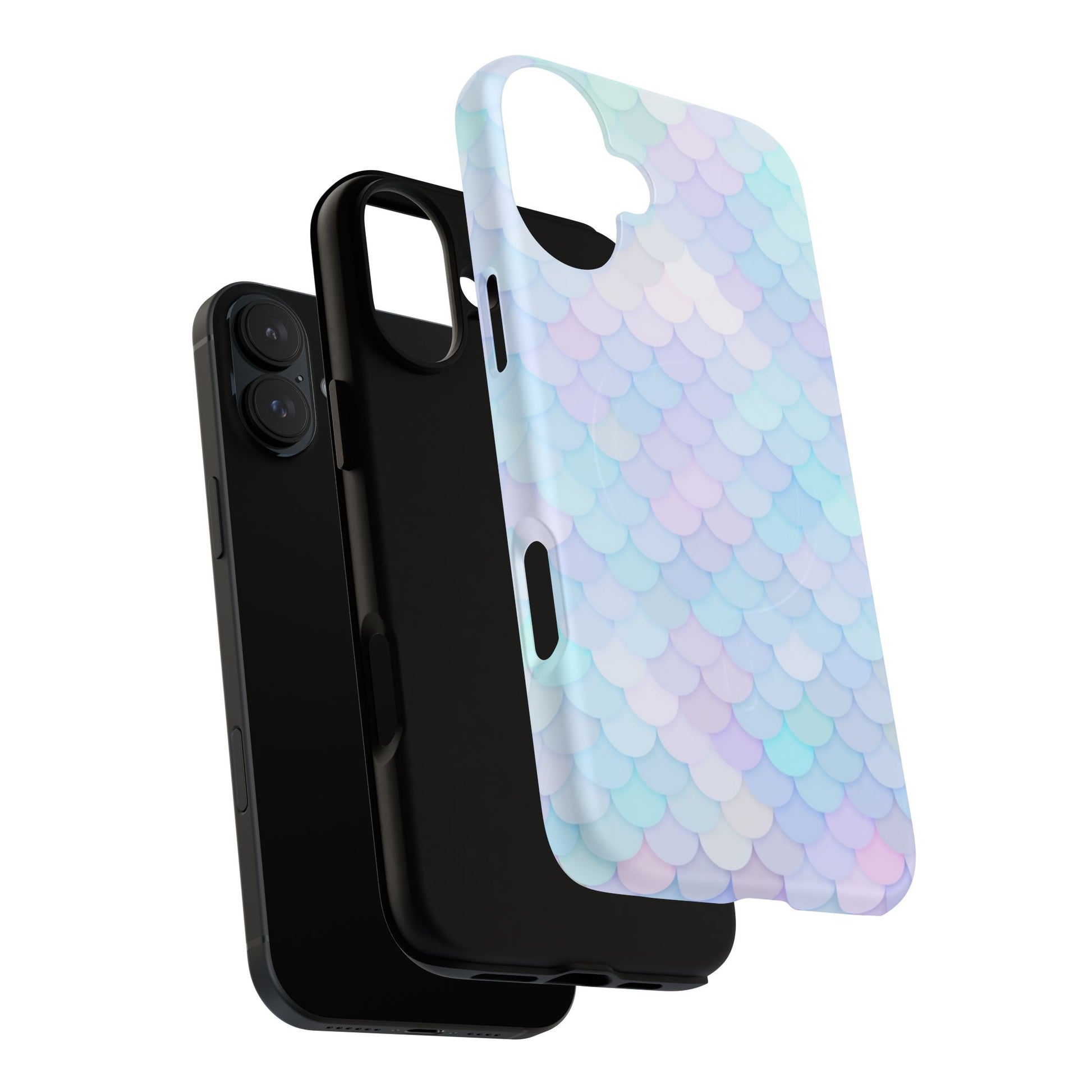 Mermaid Scale Tough Magnetic Phone Case (iPhone Compatible) - FORMO