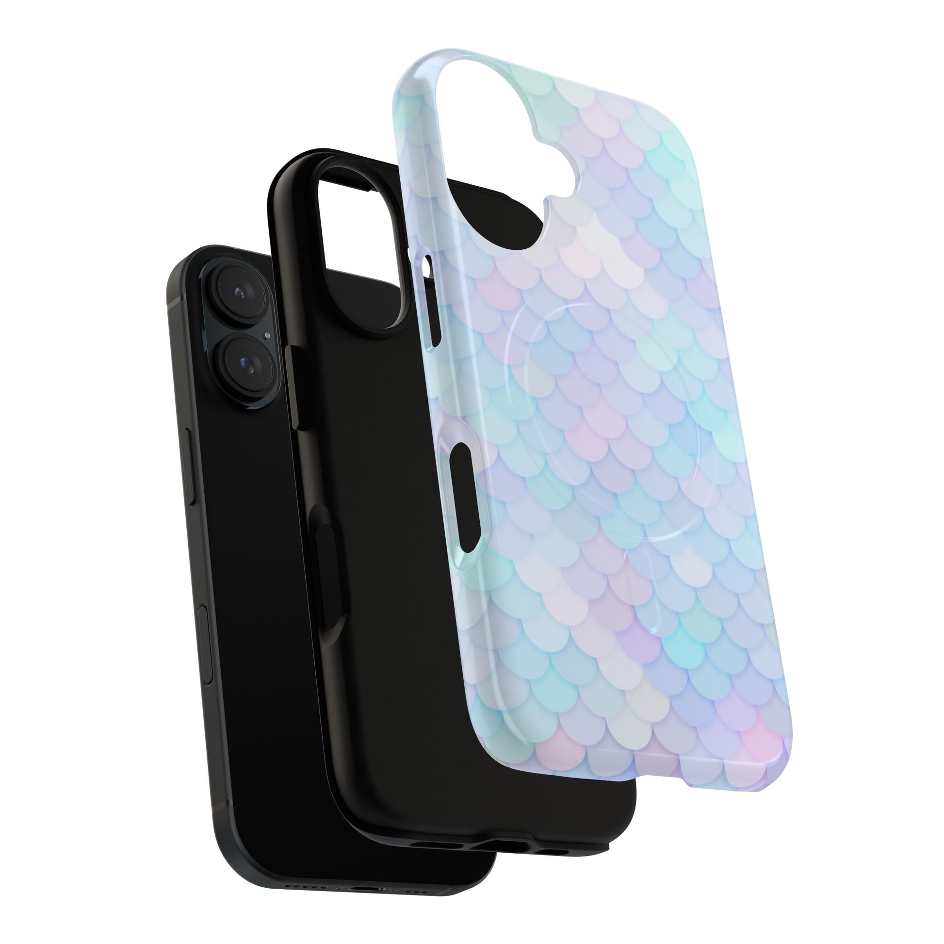 Mermaid Scale Tough Magnetic Phone Case (iPhone Compatible) - FORMO