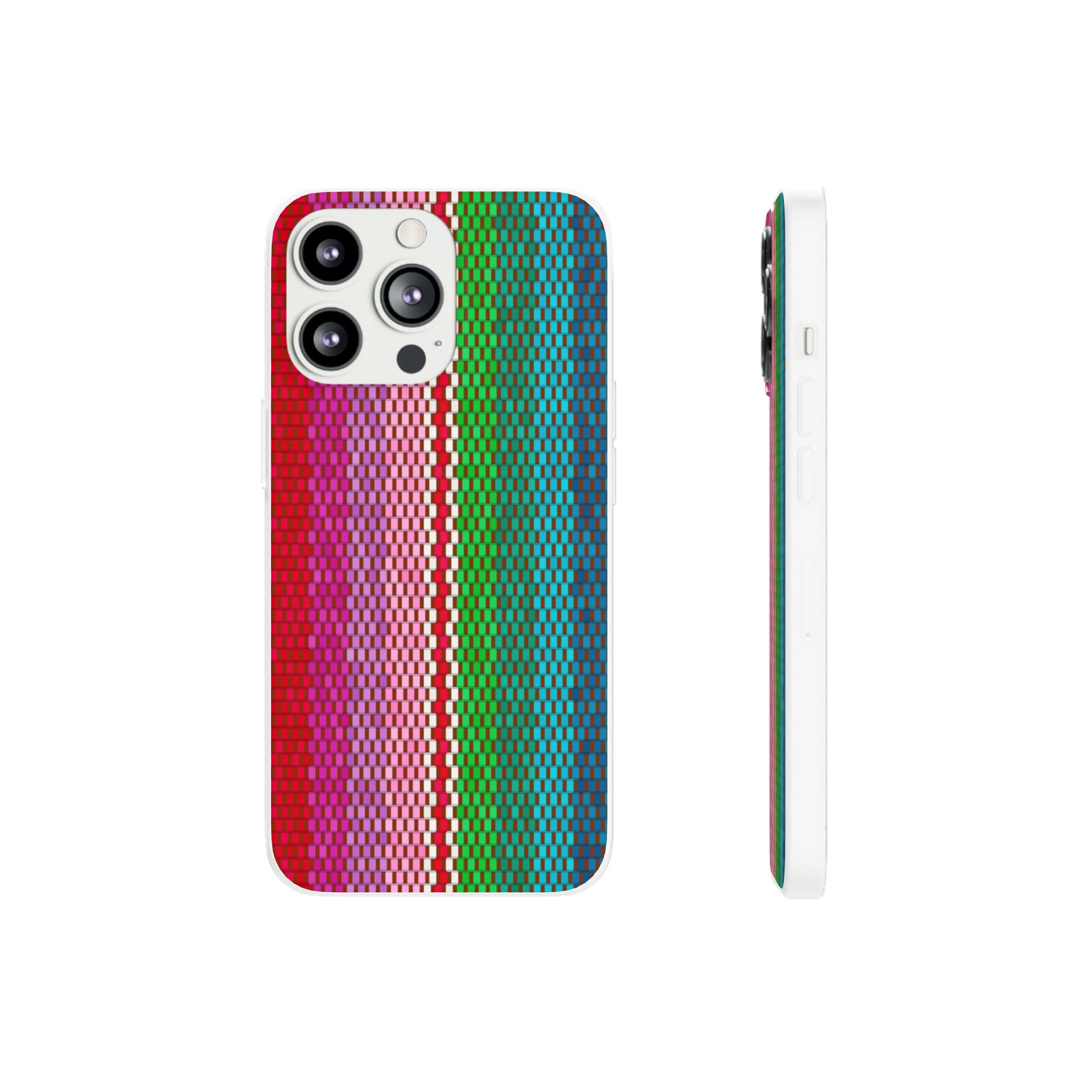 Colorful Striped Flexi Phone Case (iPhone & Samsung Compatible) - FORMO