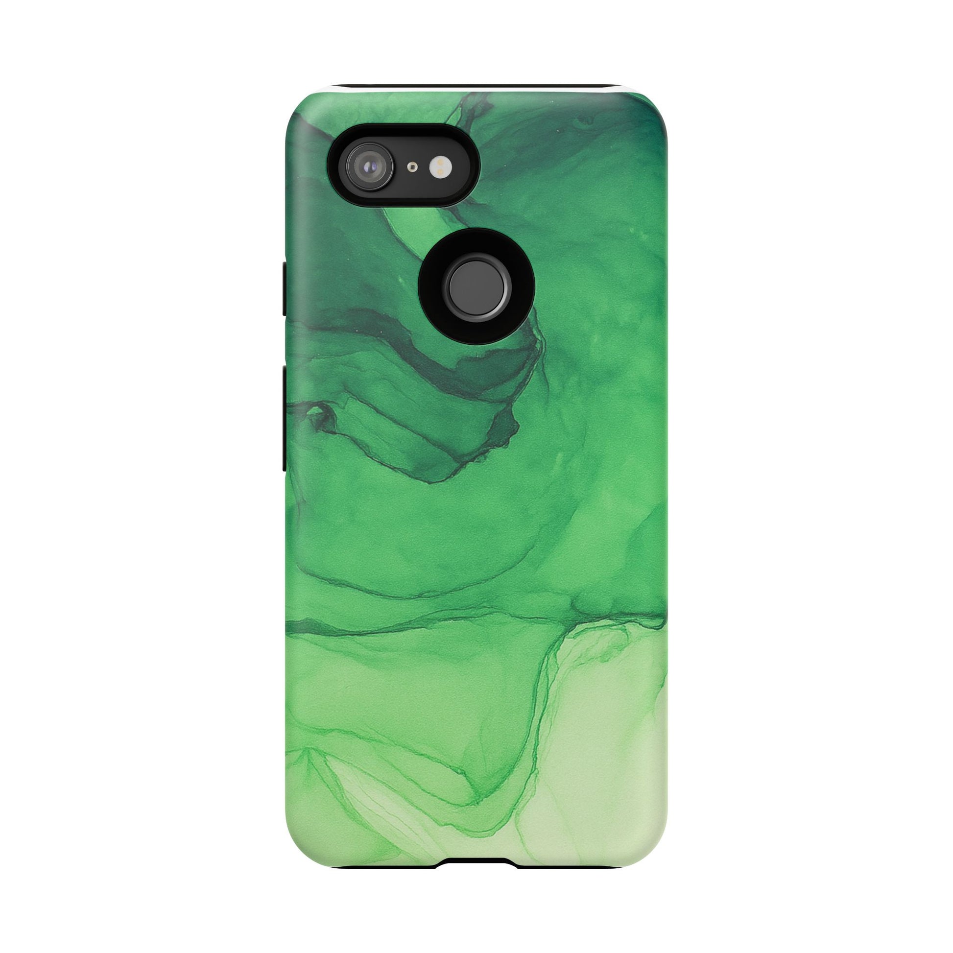 Stylish Phone Case for Nature Lovers, Tough Cases, Green Marble Design, Organic Aesthetic, Unique Gift, Eco-friendly Accessories