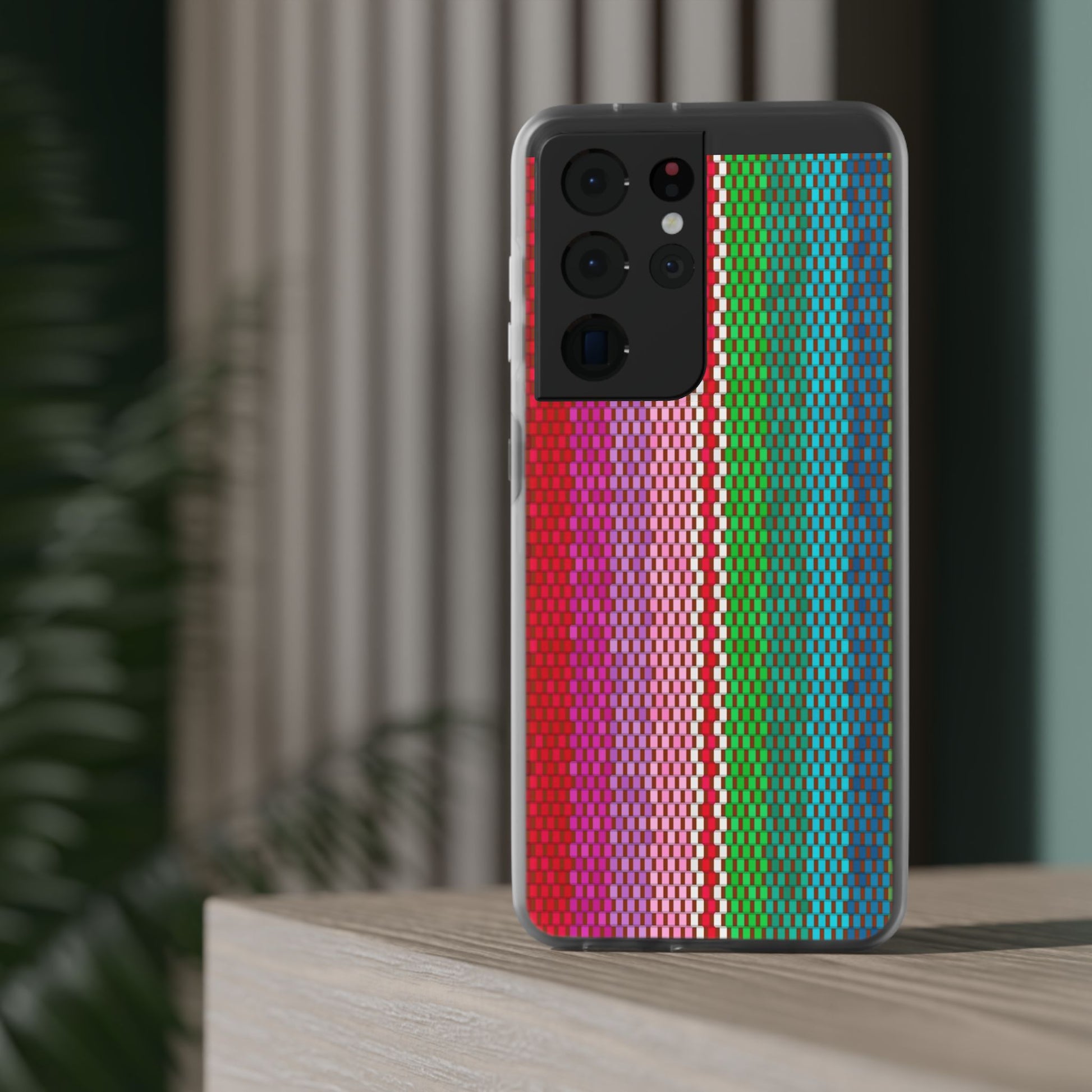 Colorful Striped Flexi Phone Case (iPhone & Samsung Compatible) - FORMO