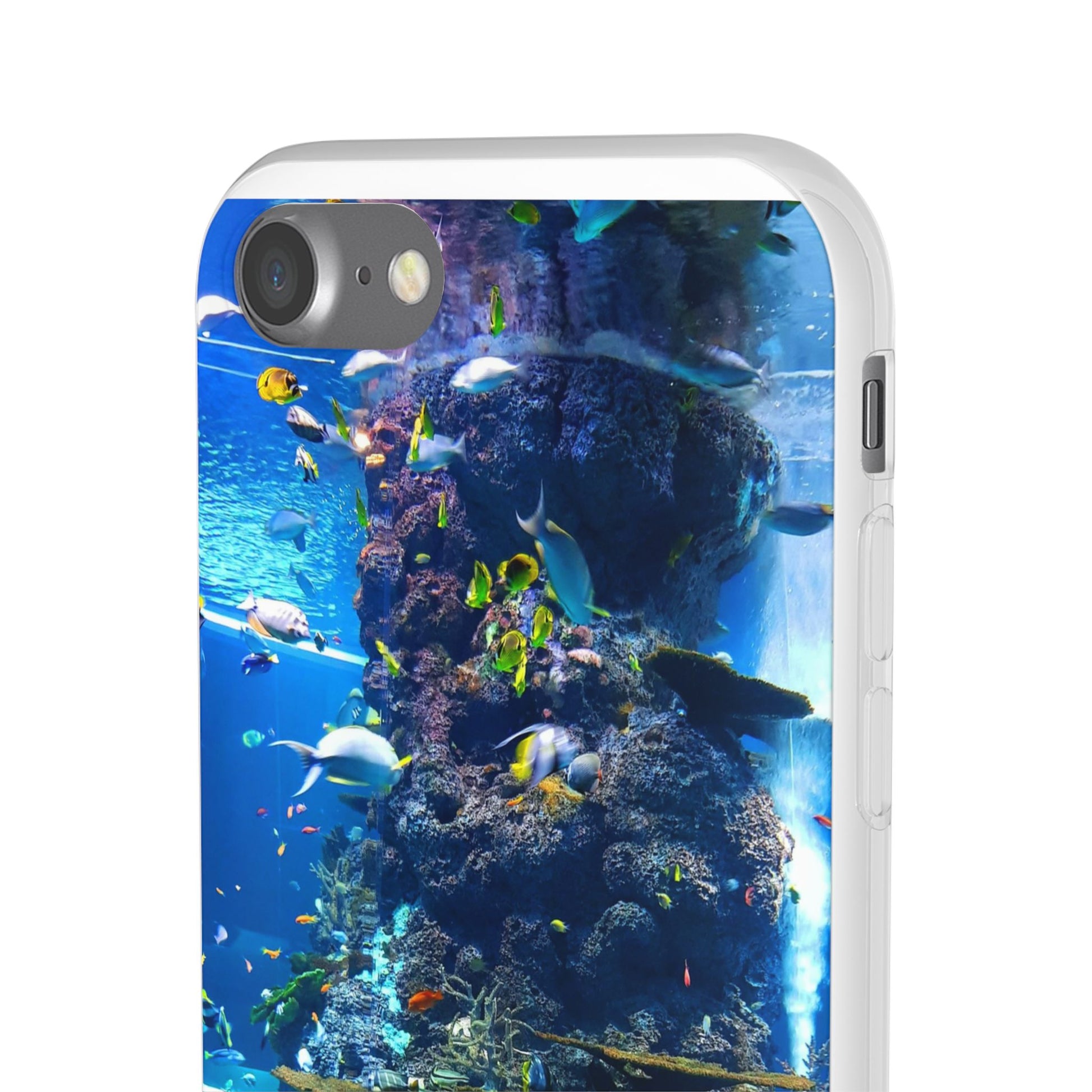 Underwater Paradise Phone Case, Flexible Mobile Cover, Ocean Lover Gift, Marine Life, Beach Decor, Sea Life Accessories - FORMO