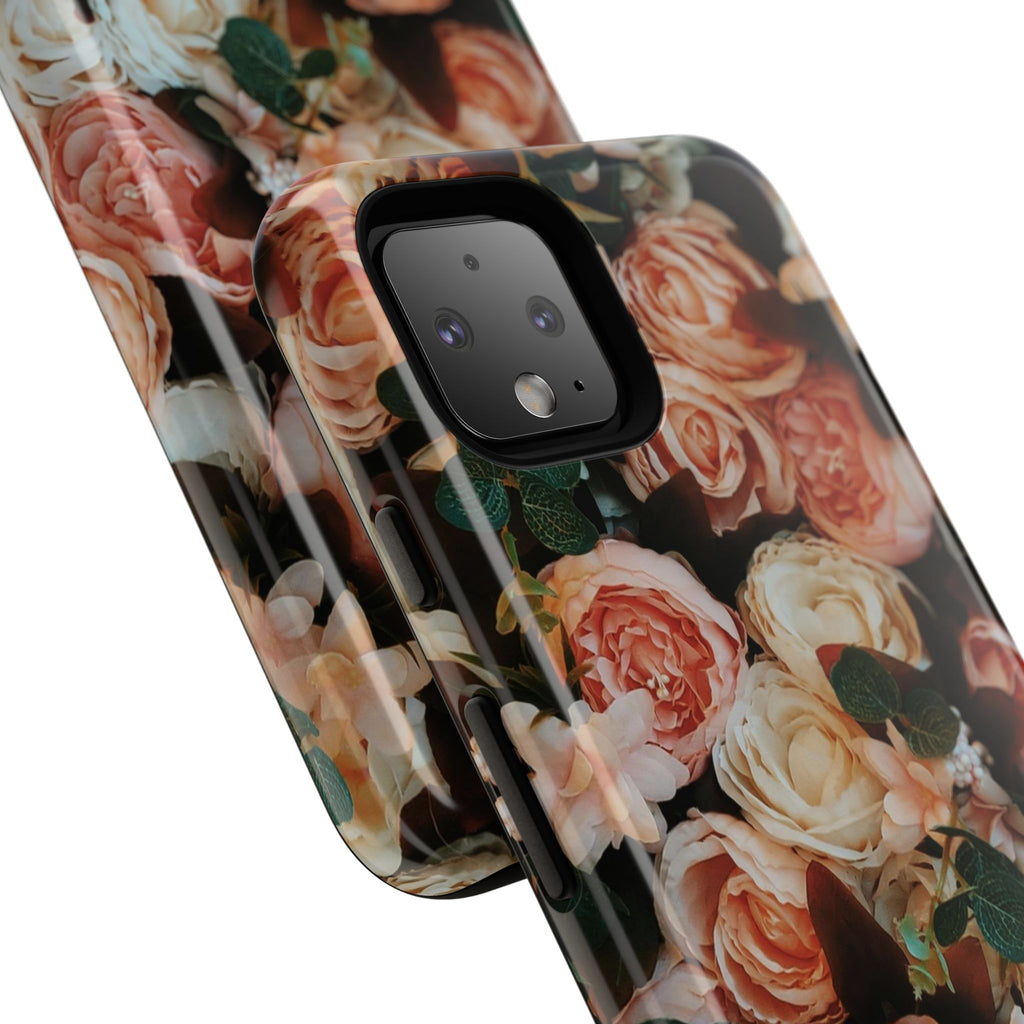 Floral Phone Case - Tough Cases, Rose Design, Floral Protection, Gift for Her, Cute Mobile Cover, Eco-Friendly Case - FORMO