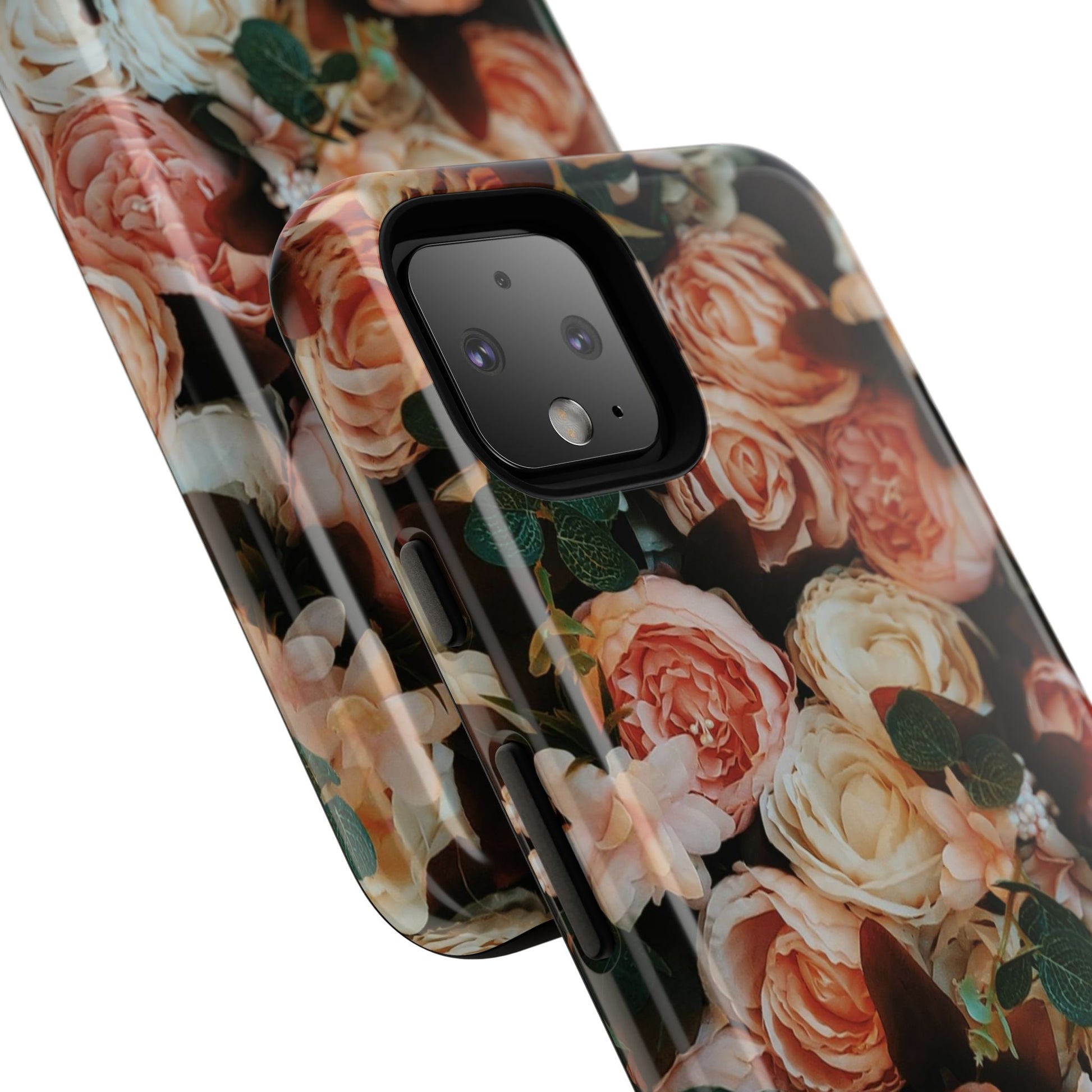 Floral Phone Case - Tough Cases, Rose Design, Floral Protection, Gift for Her, Cute Mobile Cover, Eco-Friendly Case - FORMO