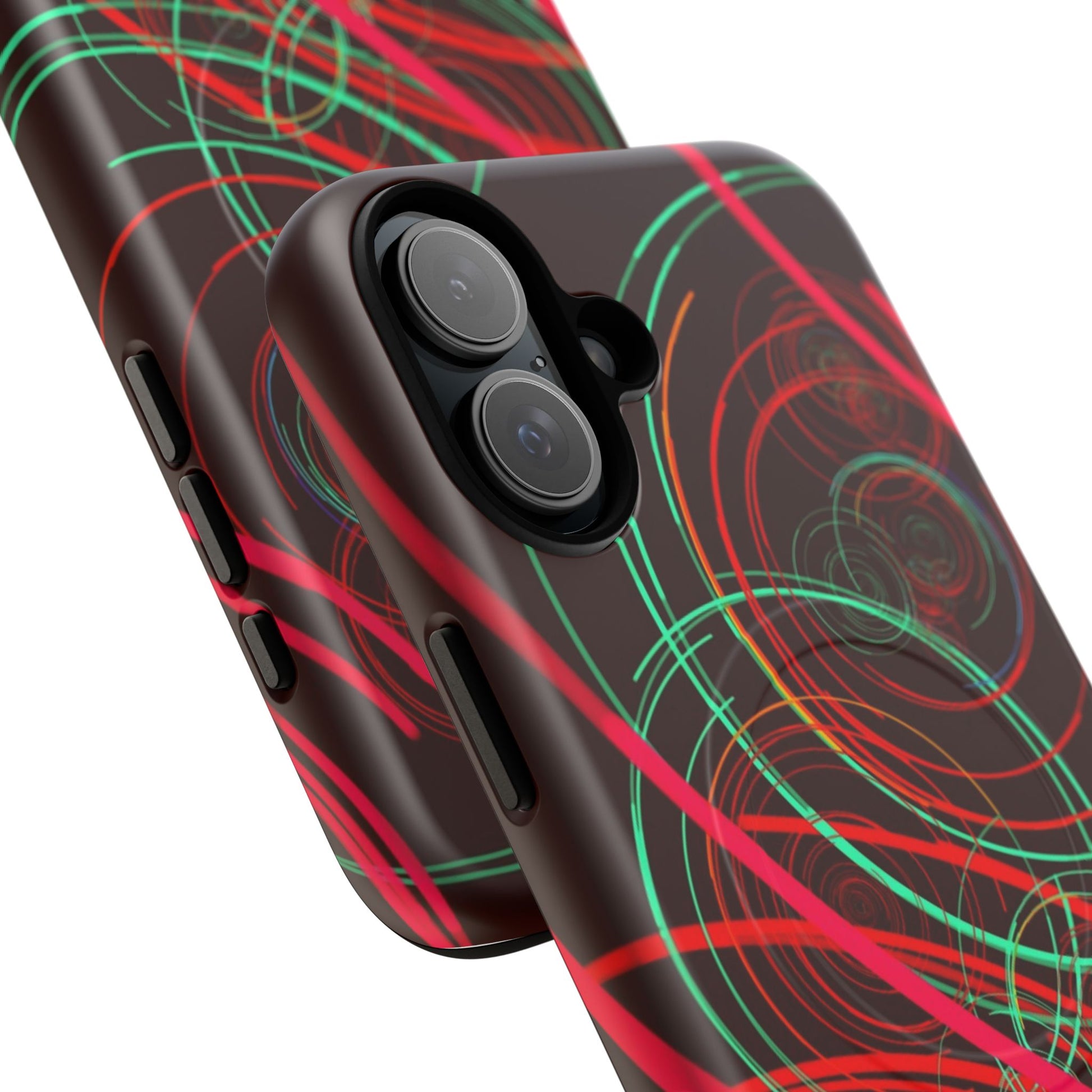 Vibrant Spiral Magnetic Phone Case (iPhone & Samsung Compatible) - FORMO