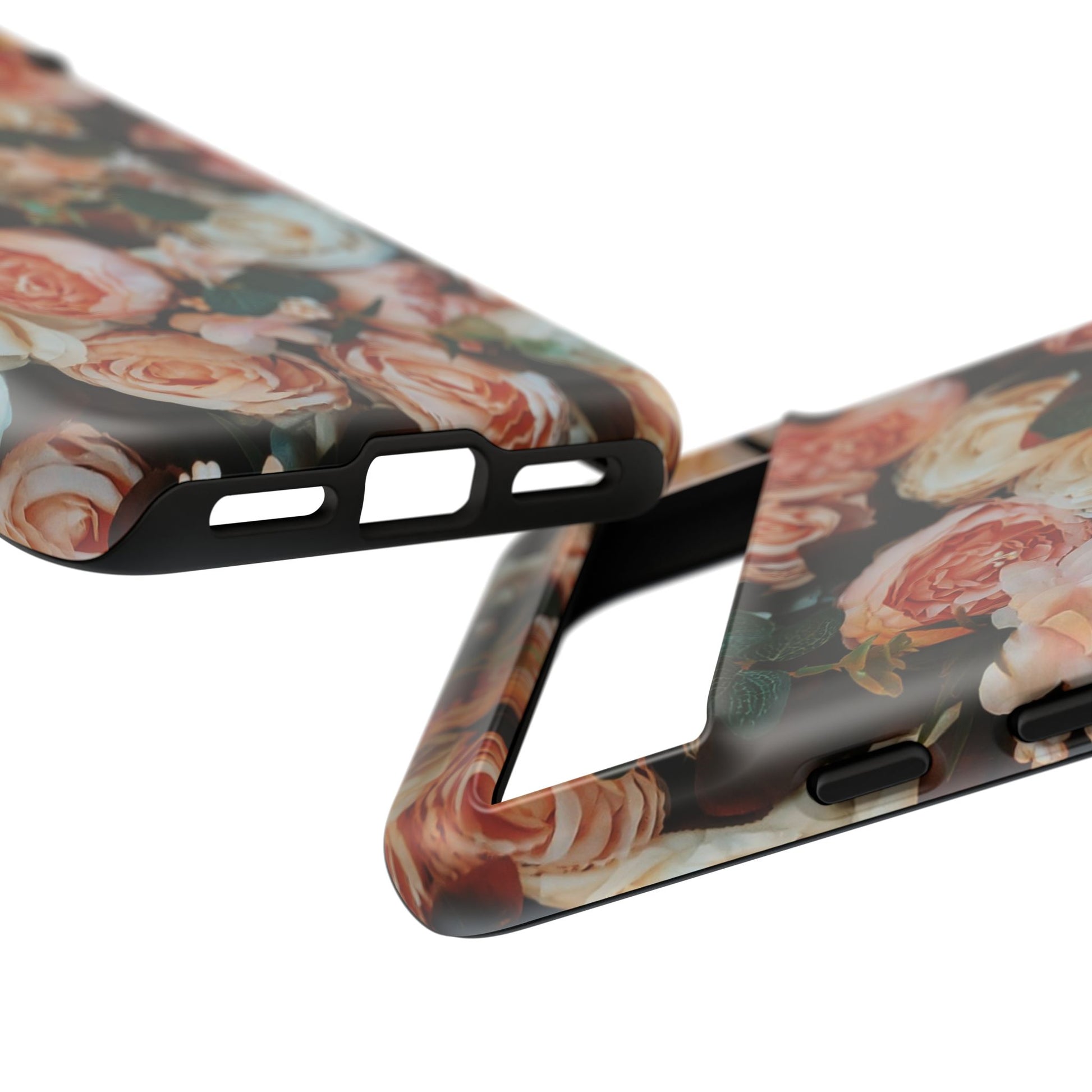 Floral Phone Case - Tough Cases, Rose Design, Floral Protection, Gift for Her, Cute Mobile Cover, Eco-Friendly Case - FORMO