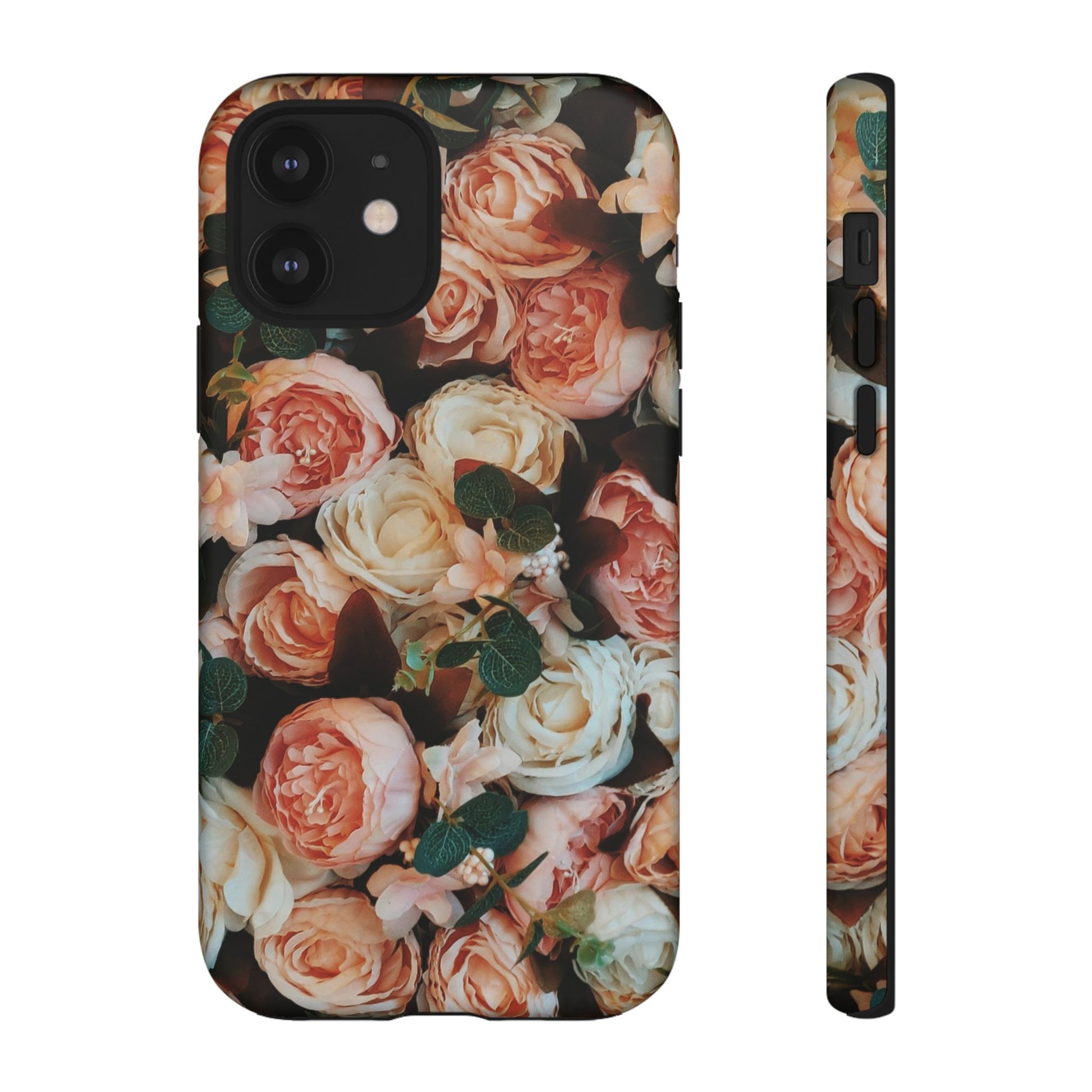 Floral Phone Case - Tough Cases, Rose Design, Floral Protection, Gift for Her, Cute Mobile Cover, Eco-Friendly Case - FORMO