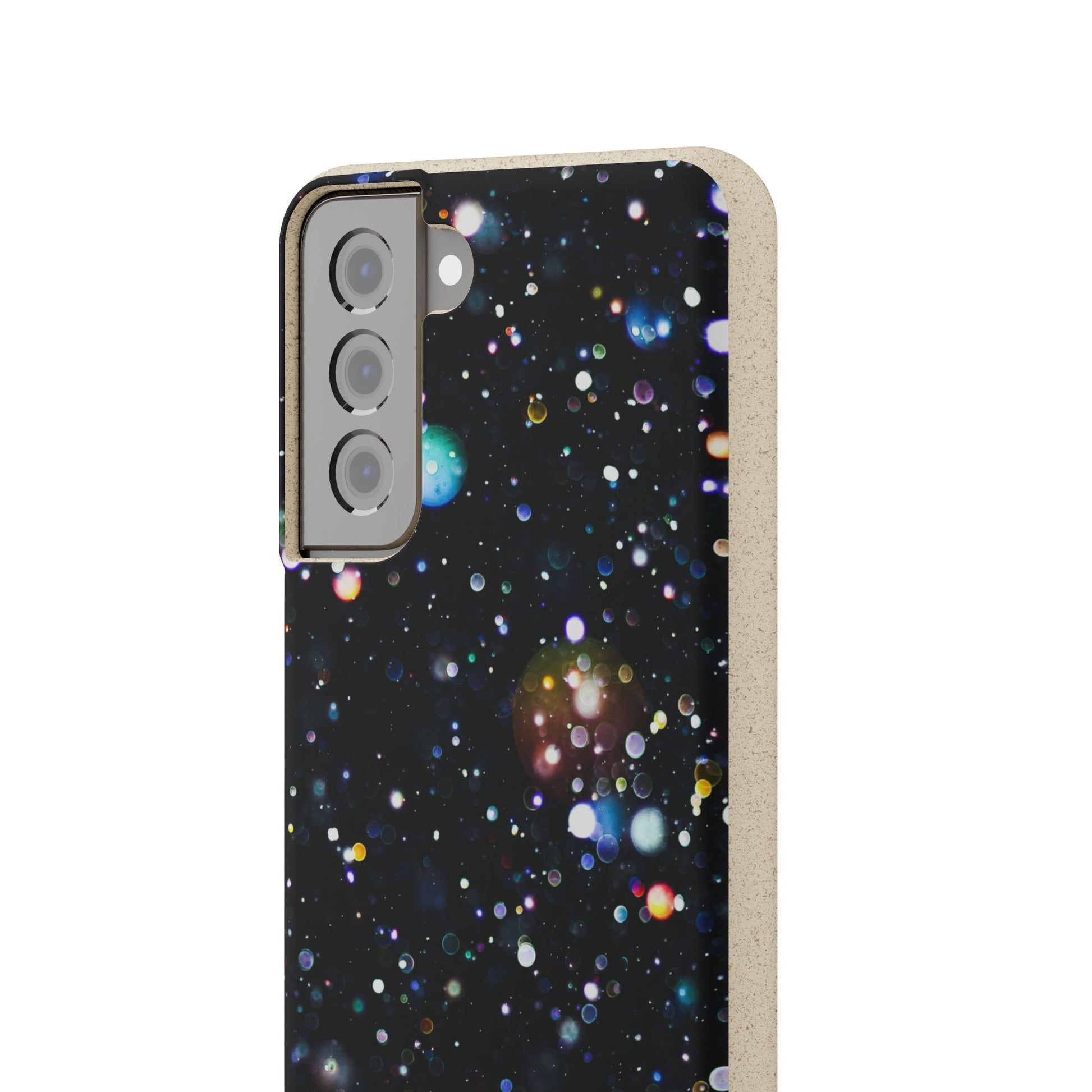 Eco-Friendly Phone Cases, Galaxy Print Biodegradable Cases, Sustainable Phone Accessories, Green Gifts for Her, Space Lover Gift - FORMO
