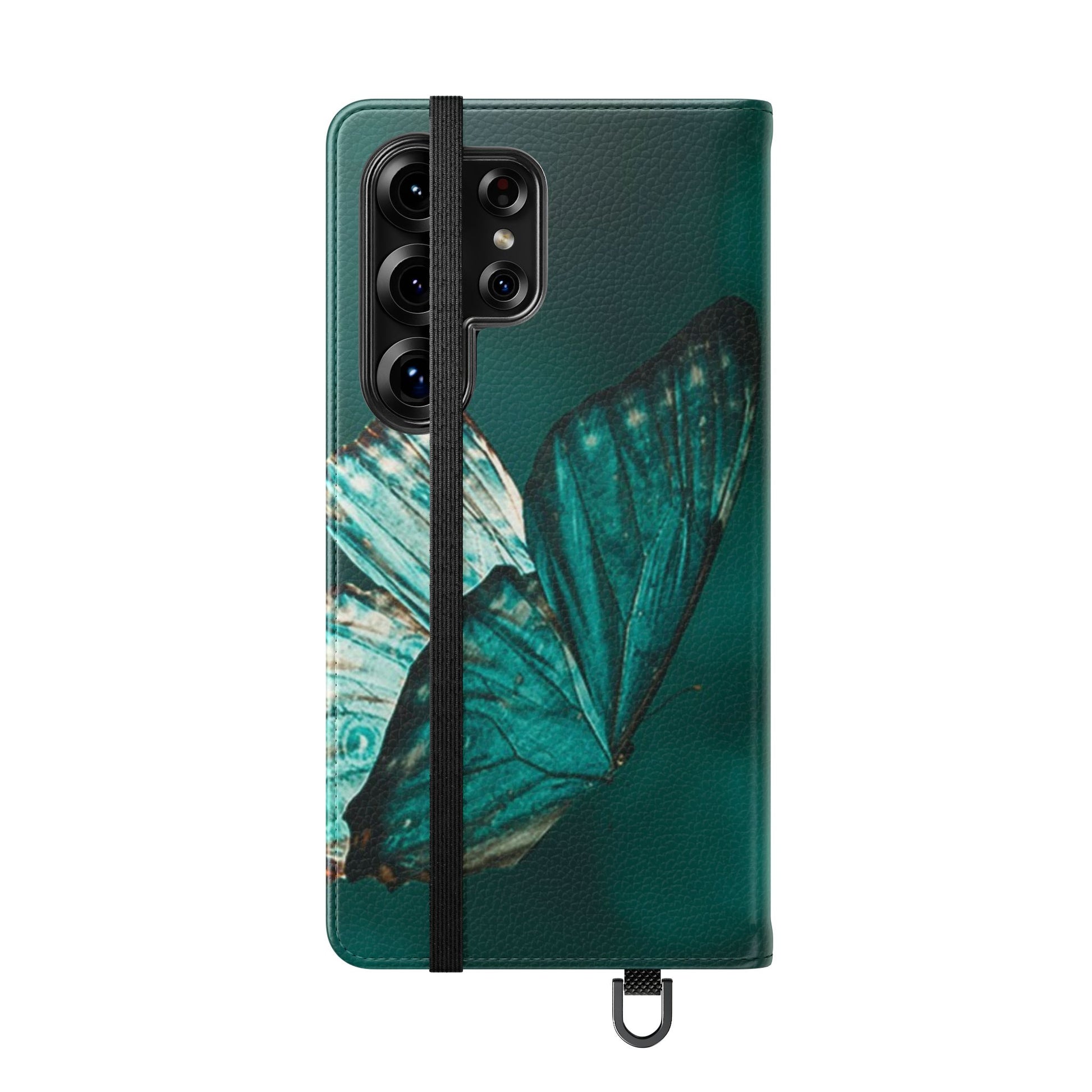 Butterfly Flip Case - Elegant Phone Wallet Cover, Nature Lovers, Gift for Her, Sustainable Fashion, Personalized Mobile Accessory - FORMO