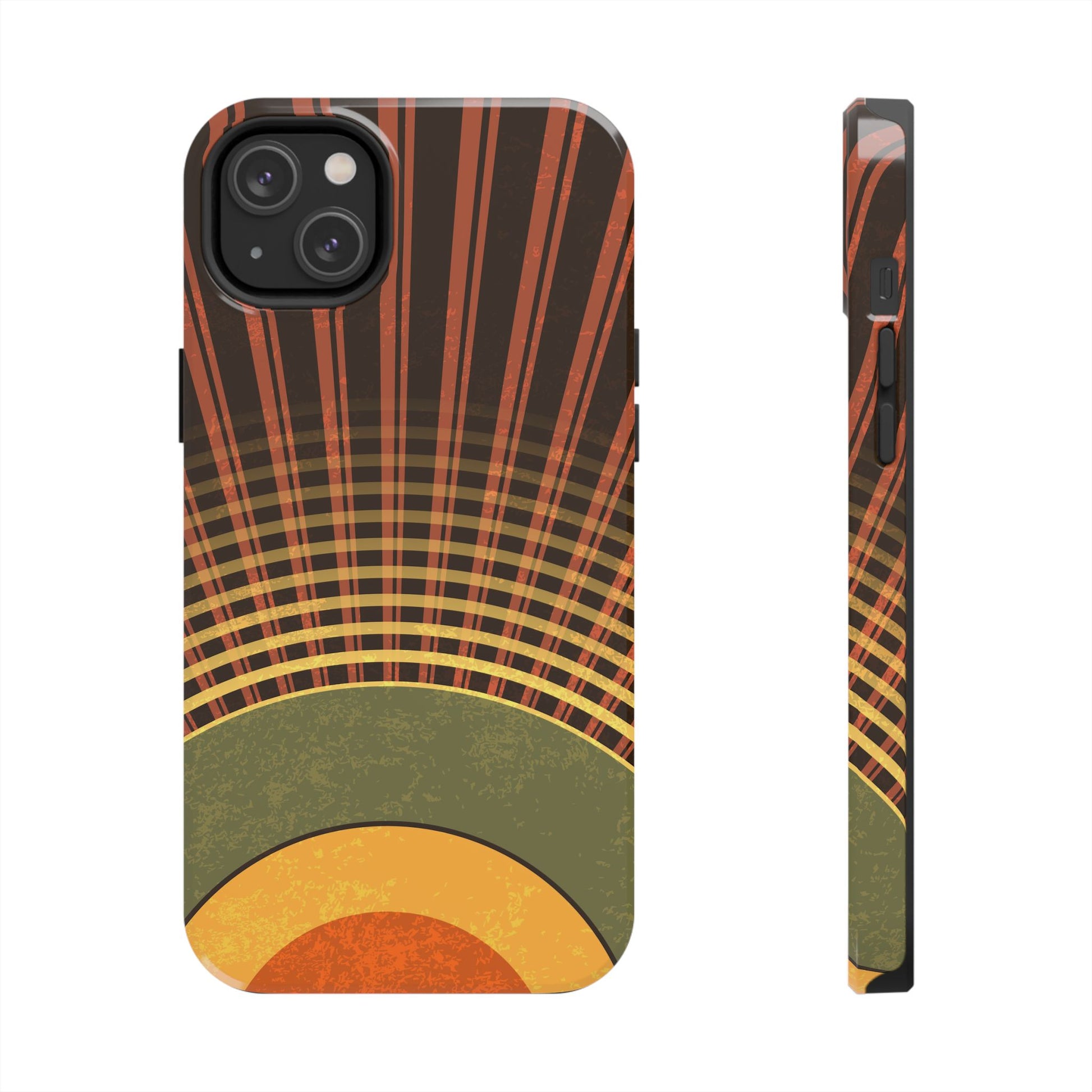 Retro Sunrise Tough Phone Case (iPhone & Samsung Compatible) - FORMO