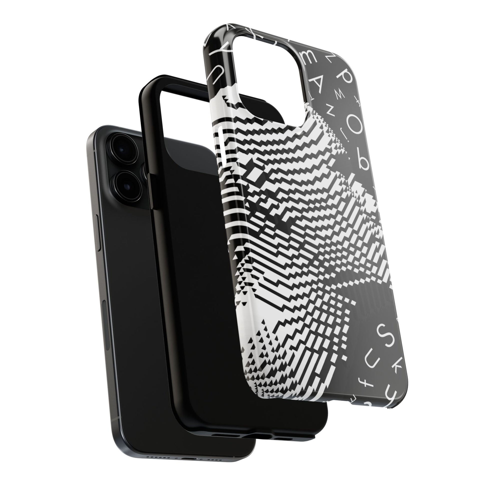 Mono Matrix Tough Phone Case (iPhone & Samsung Compatible) - FORMO