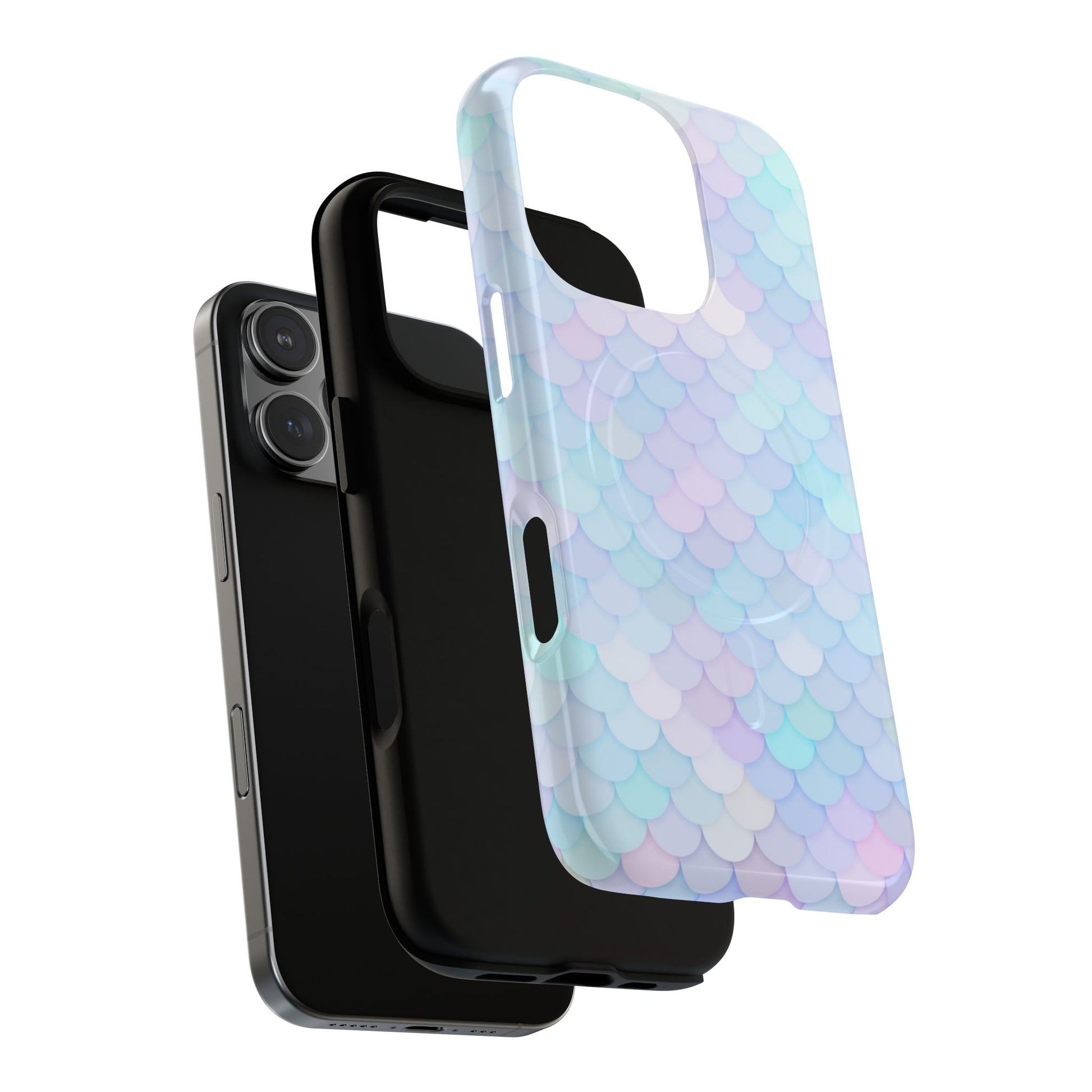 Mermaid Scale Tough Magnetic Phone Case (iPhone Compatible) - FORMO