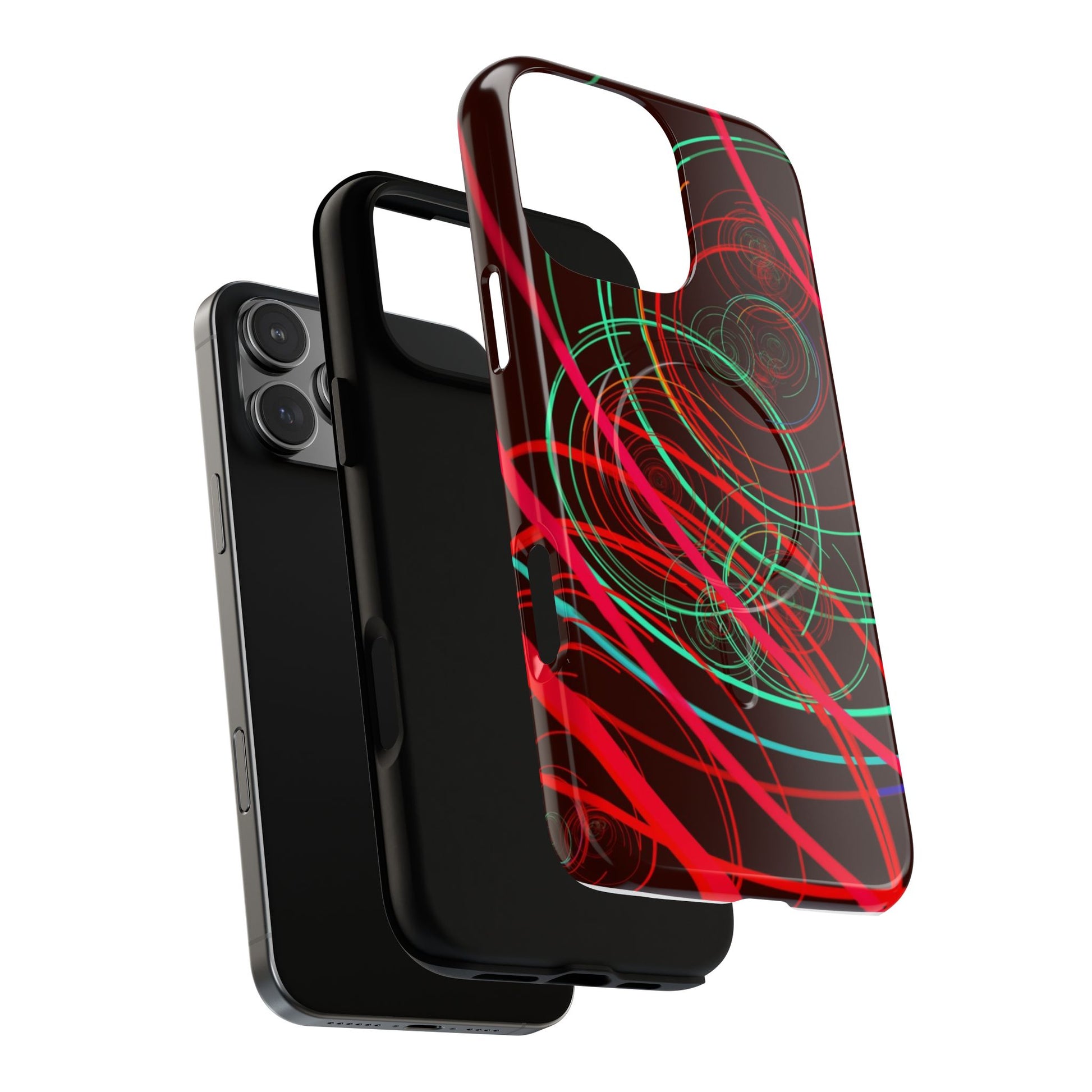 Vibrant Spiral Magnetic Phone Case (iPhone & Samsung Compatible) - FORMO
