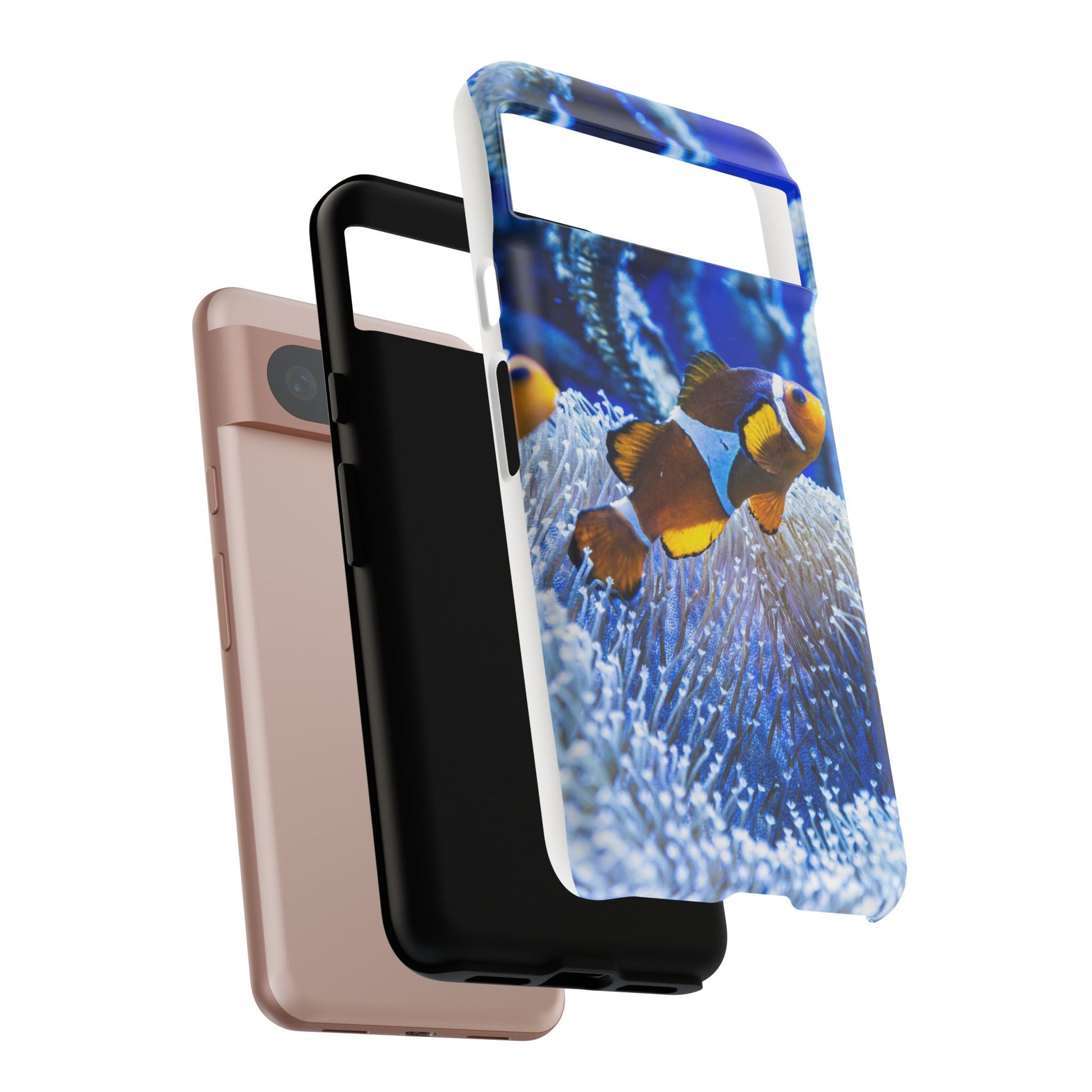 Colorful Marine Life Phone Case, Fish Case, Ocean Lover Gift, Underwater Art, Unique Phone Cover, Tough Phone Protector - FORMO
