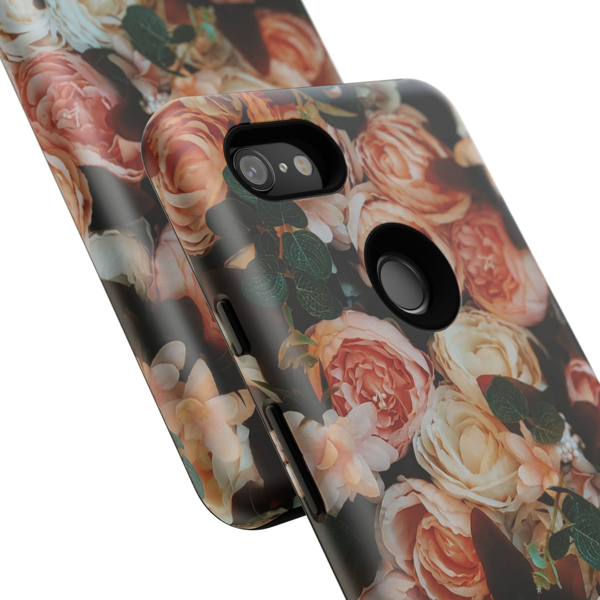 Floral Phone Case - Tough Cases, Rose Design, Floral Protection, Gift for Her, Cute Mobile Cover, Eco-Friendly Case - FORMO
